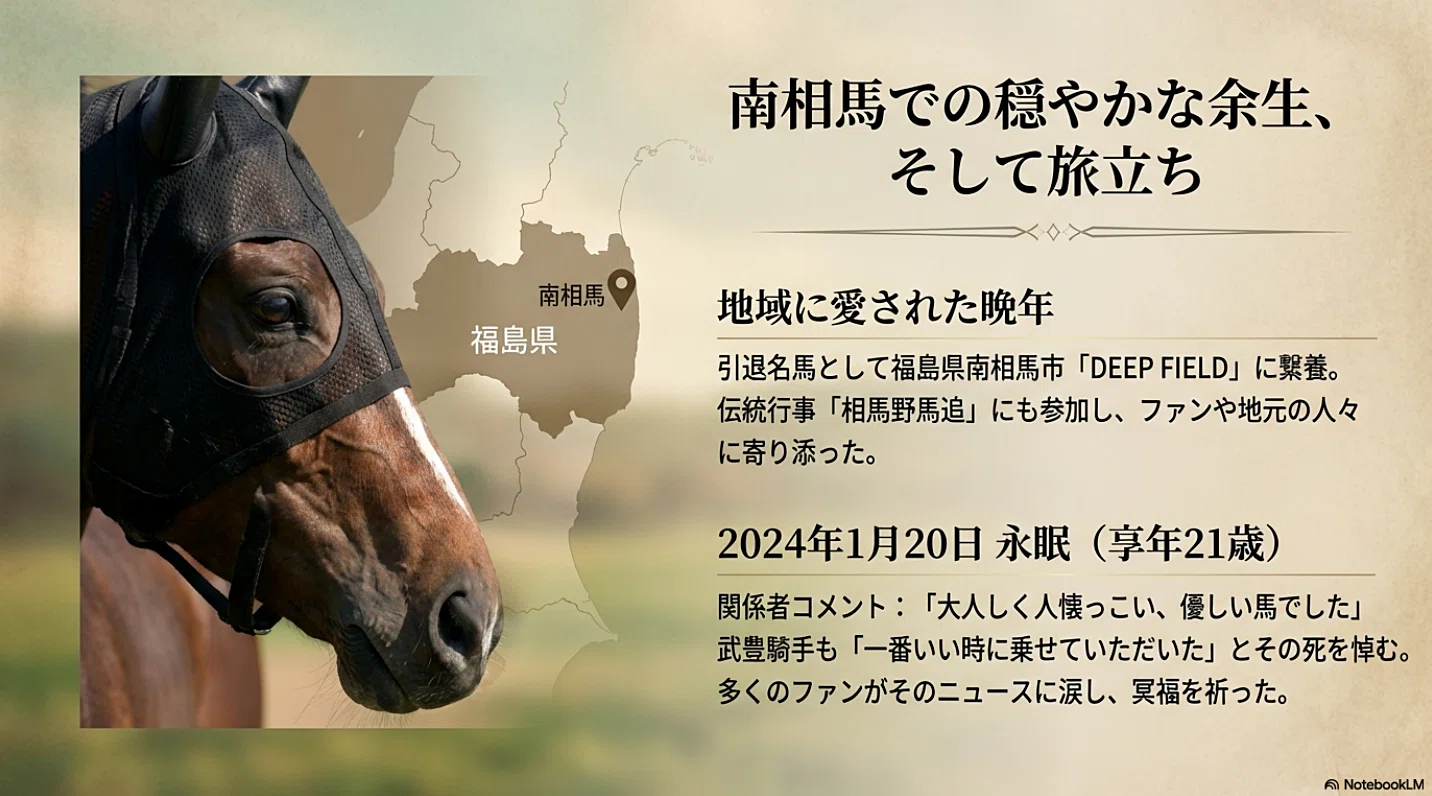 ロジック ― 泥濘の覇者から希望の誘導馬へ｜ハサミおじさん