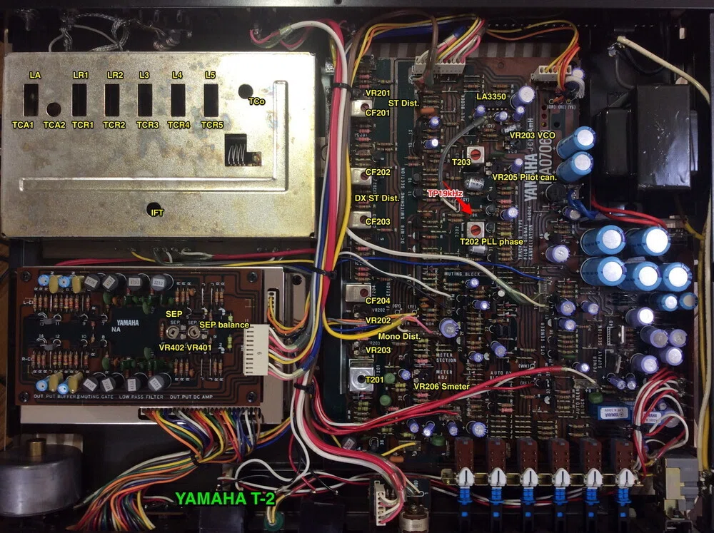 YAMAHA T-2 修理調整記録7｜BLUESS Laboratory