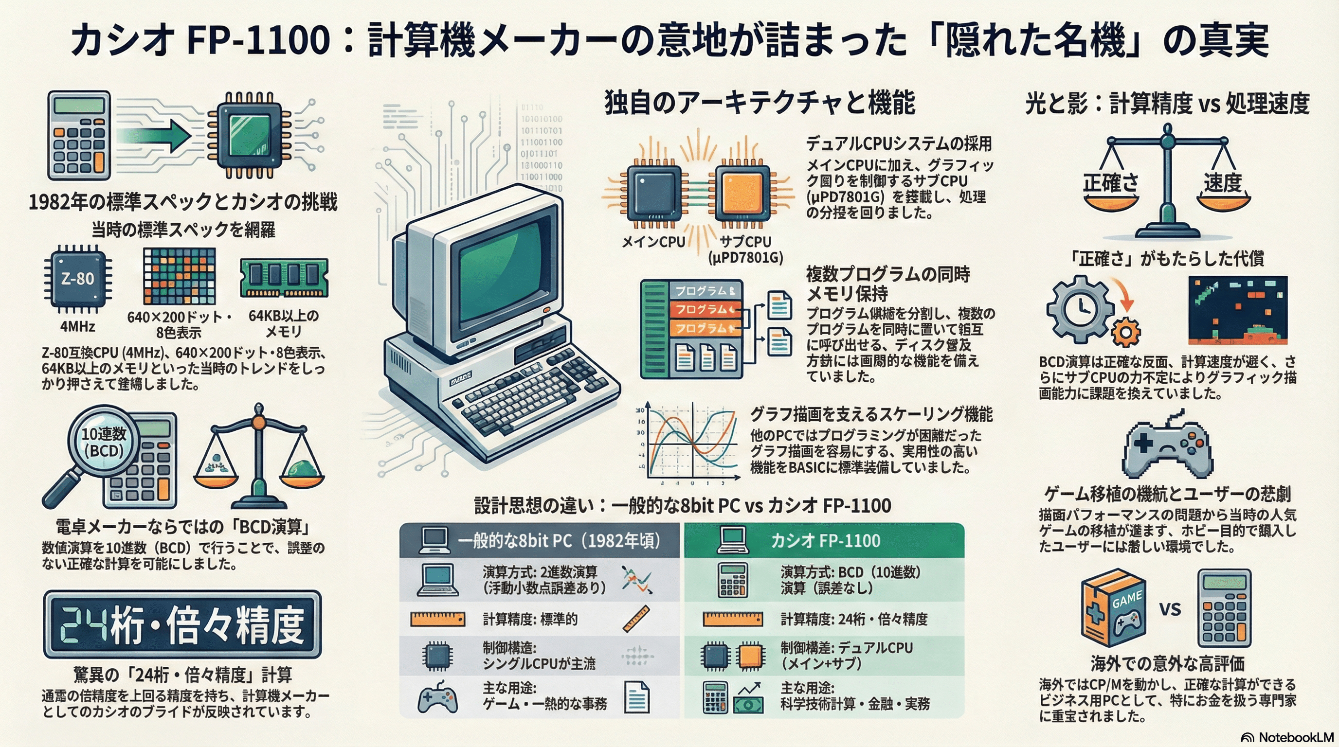 FP1100 - 隠れた名機 カシオのPC｜kzn