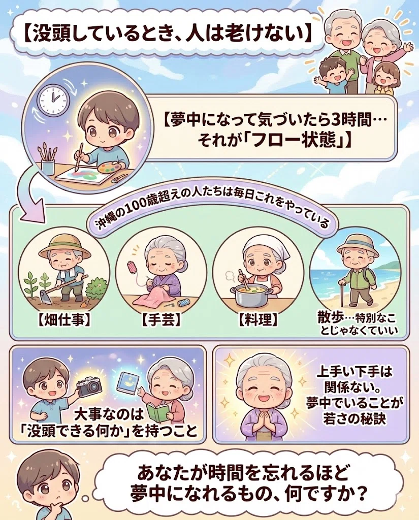 生きがい 長寿 日本 幸福 見つけ方