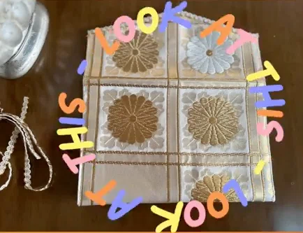 帯リメイク】30分で作れる！ふくさを作ろう｜帯クリエイターレミ