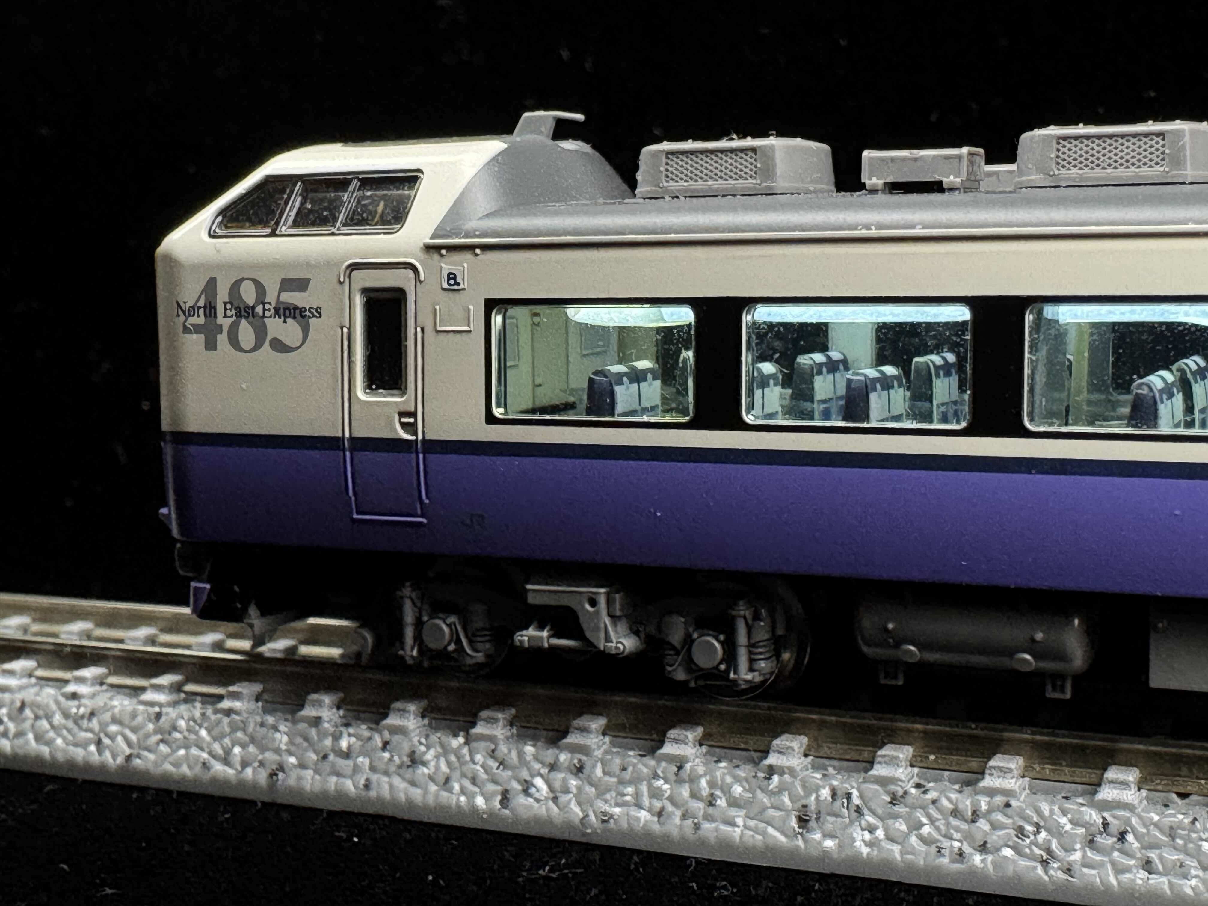 70003 白鳥8号車「クハ481-3000」内装クラフトシート取付説明書｜こも