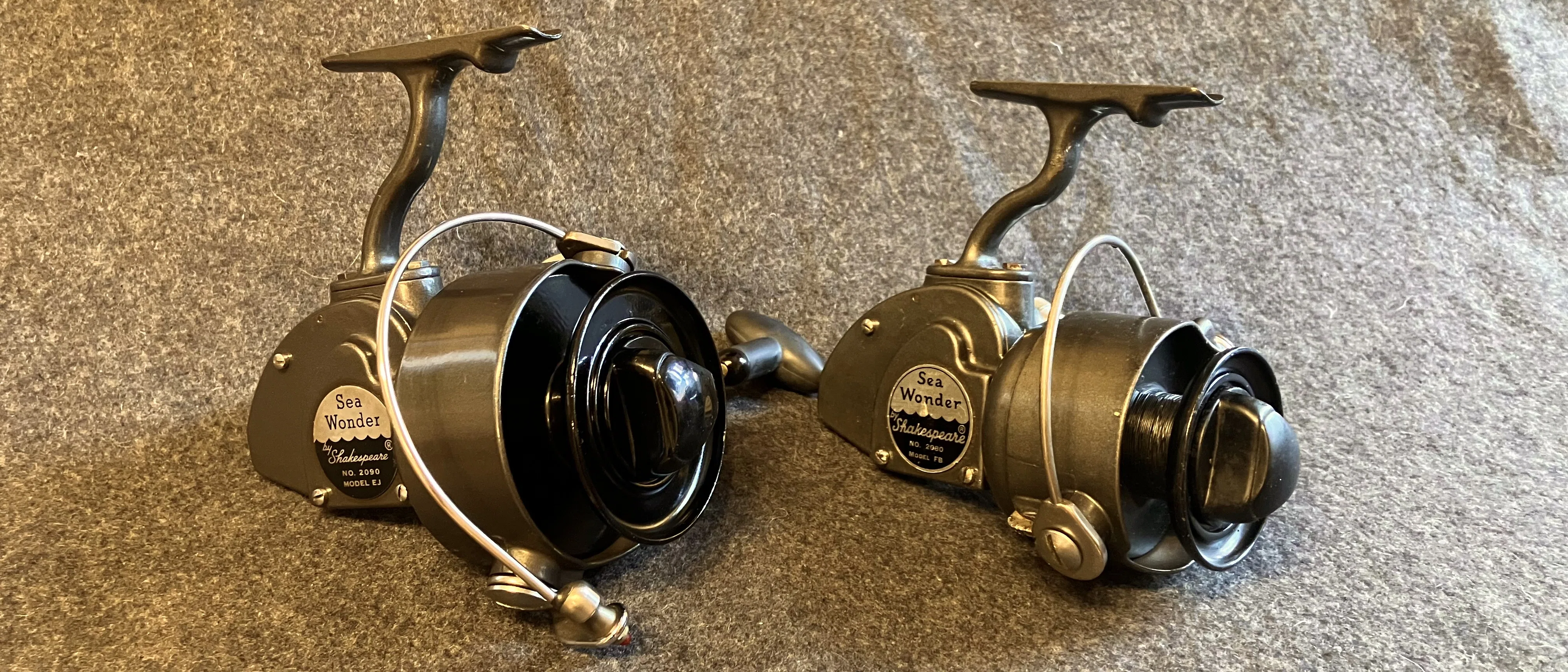 🎣 Old Fishing Tackle 058 Pure USA-Made Spinning Reels