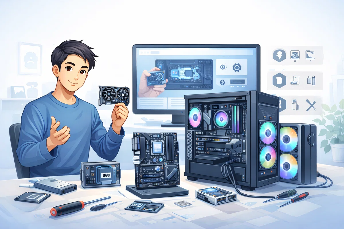 【プロが教える】後悔しない自作PCの始め方