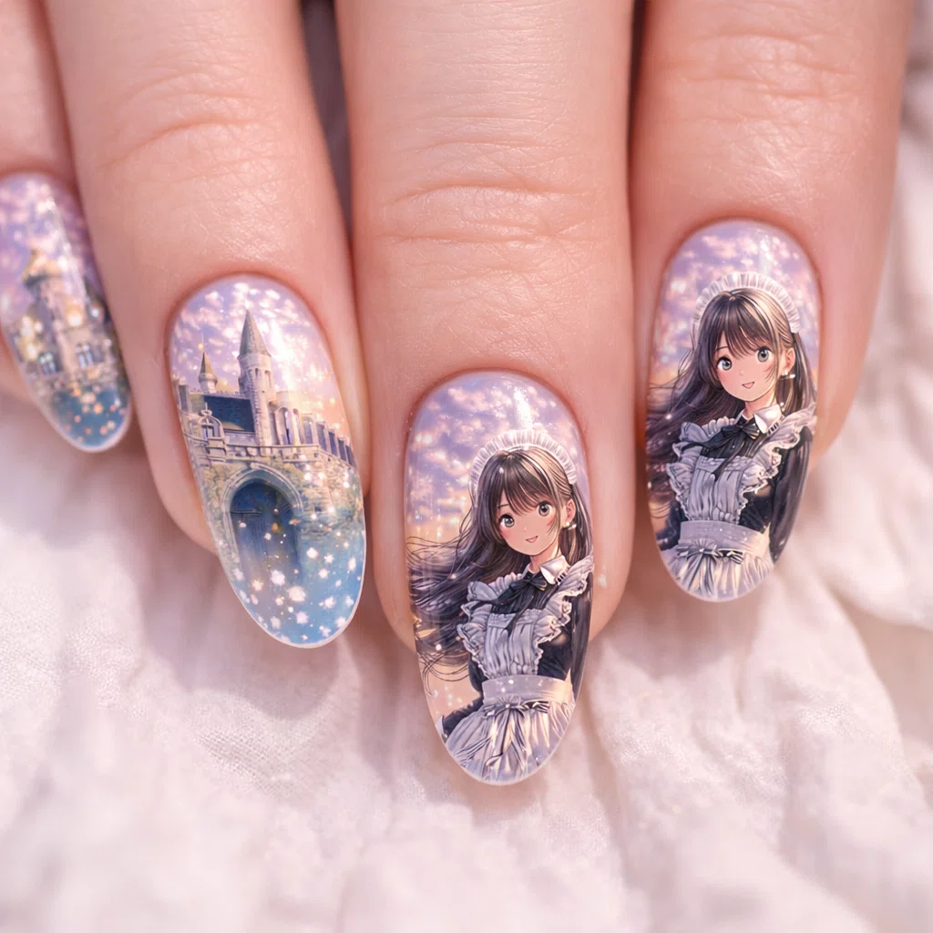ネイルアートに挑戦 #ネイルアート #AIアート #AIイラスト #ChatGPT