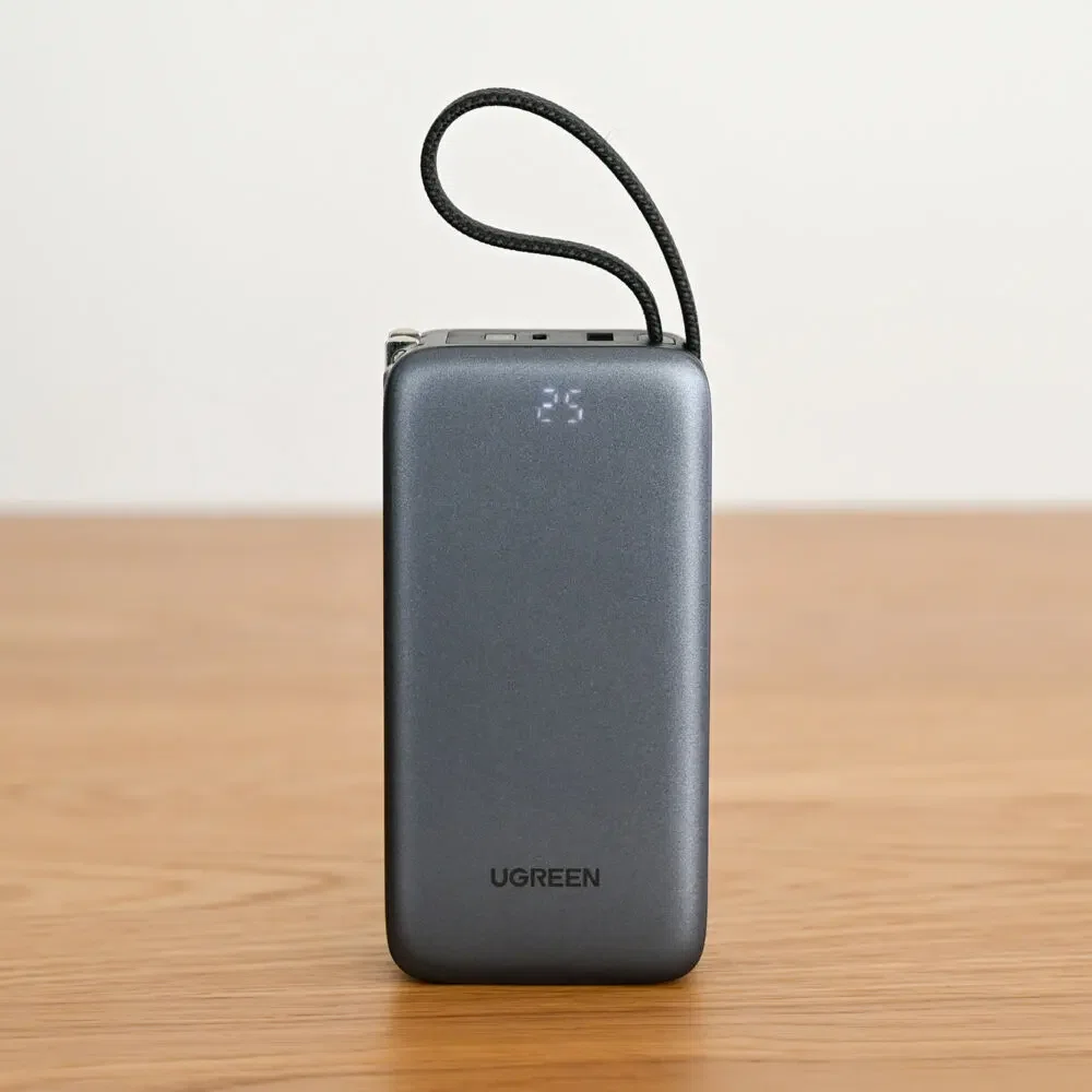 UGREEN コンセント付きモバイルバッテリー 10000mAh 65Wをレビュー