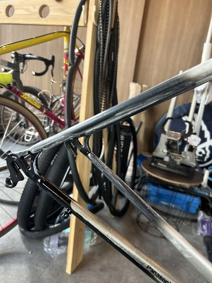 Panasonic クロモリバイクの再生｜bicibuna