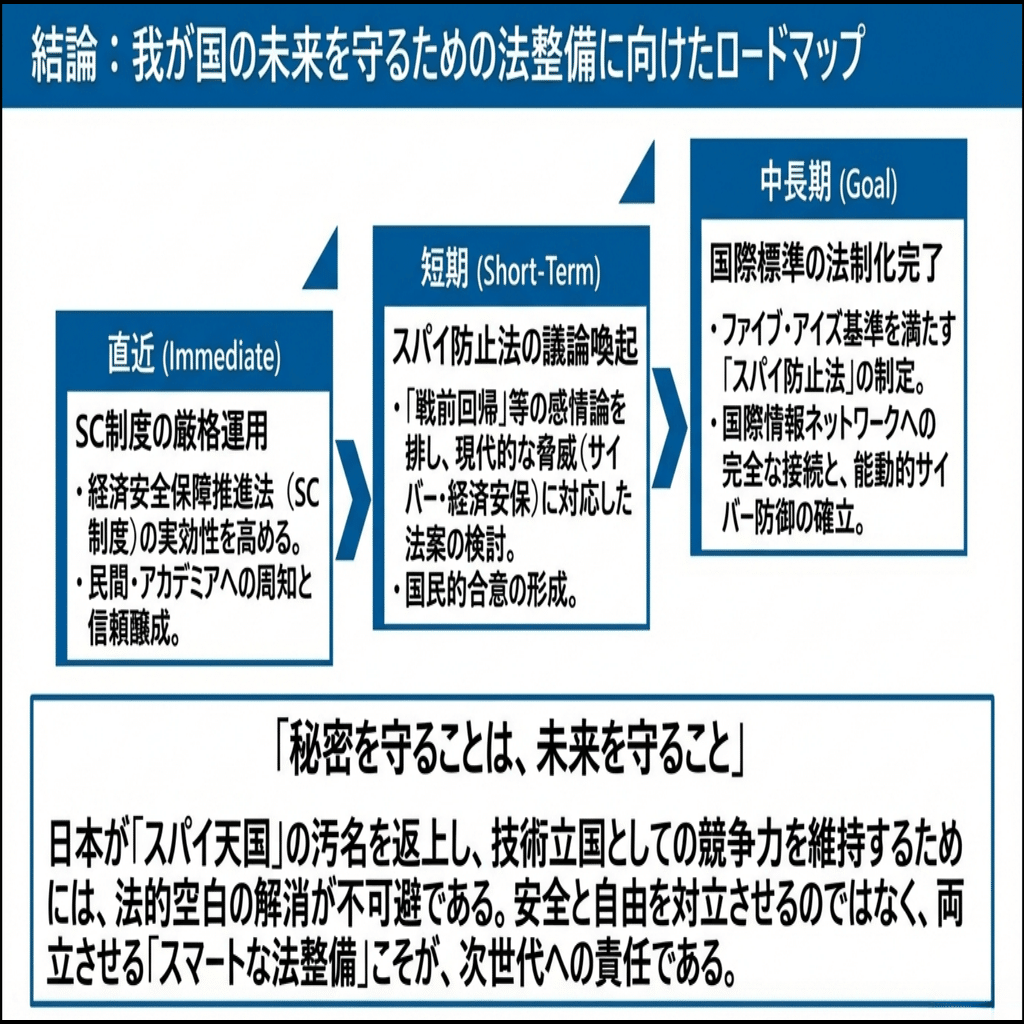 スパイ防止法 ロードマップ