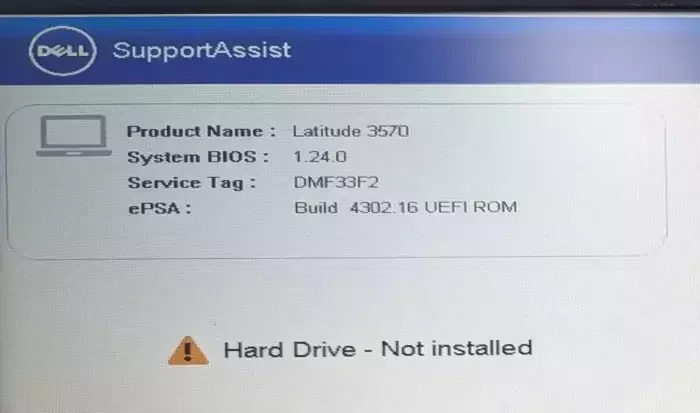 Dell Latitude 3570 に Linux Mint 22.3 Xfce 入れたが起動に失敗して