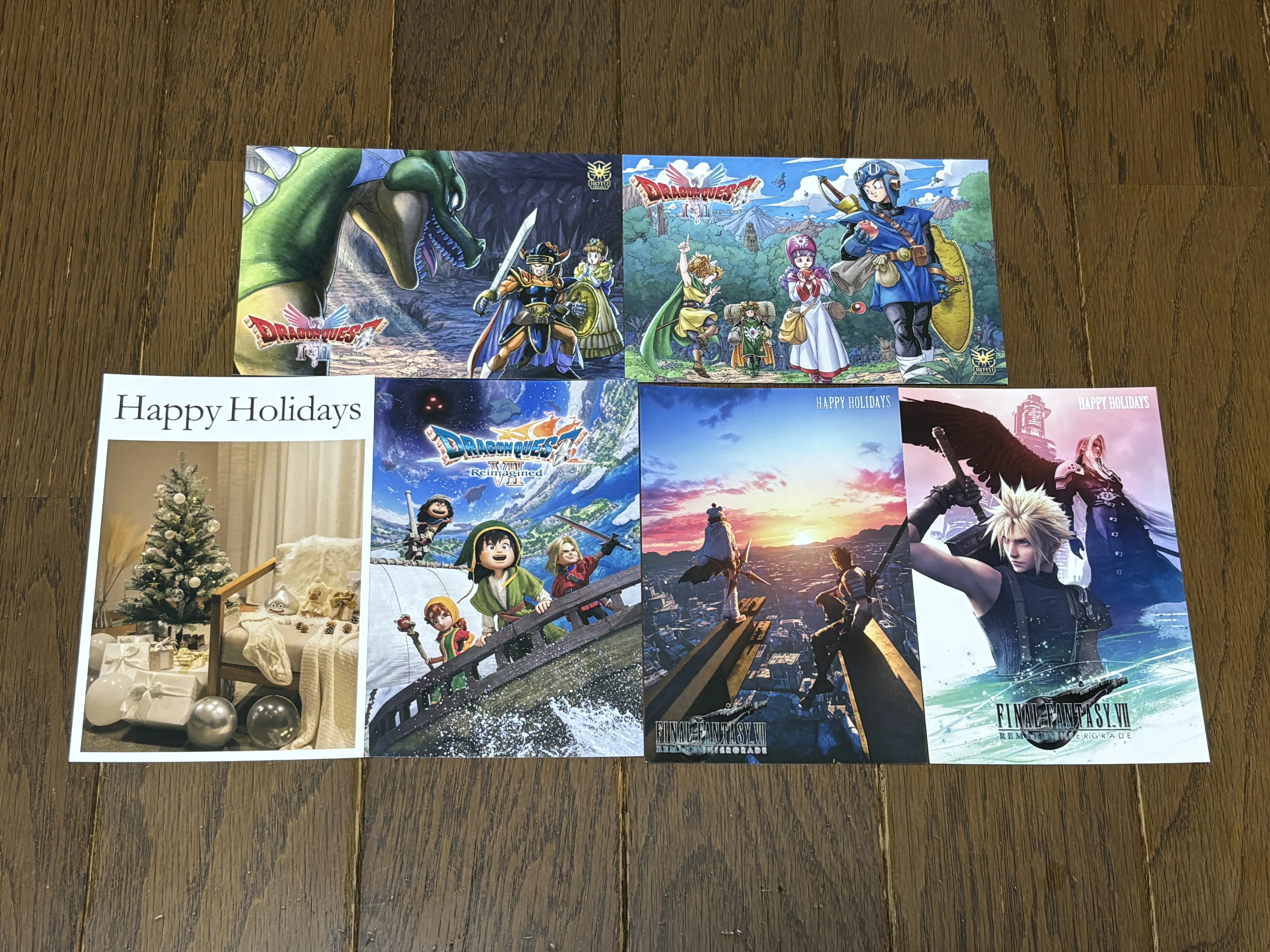 ドラゴンクエストのポストカード（スクエニメンバーズポイント交換商品