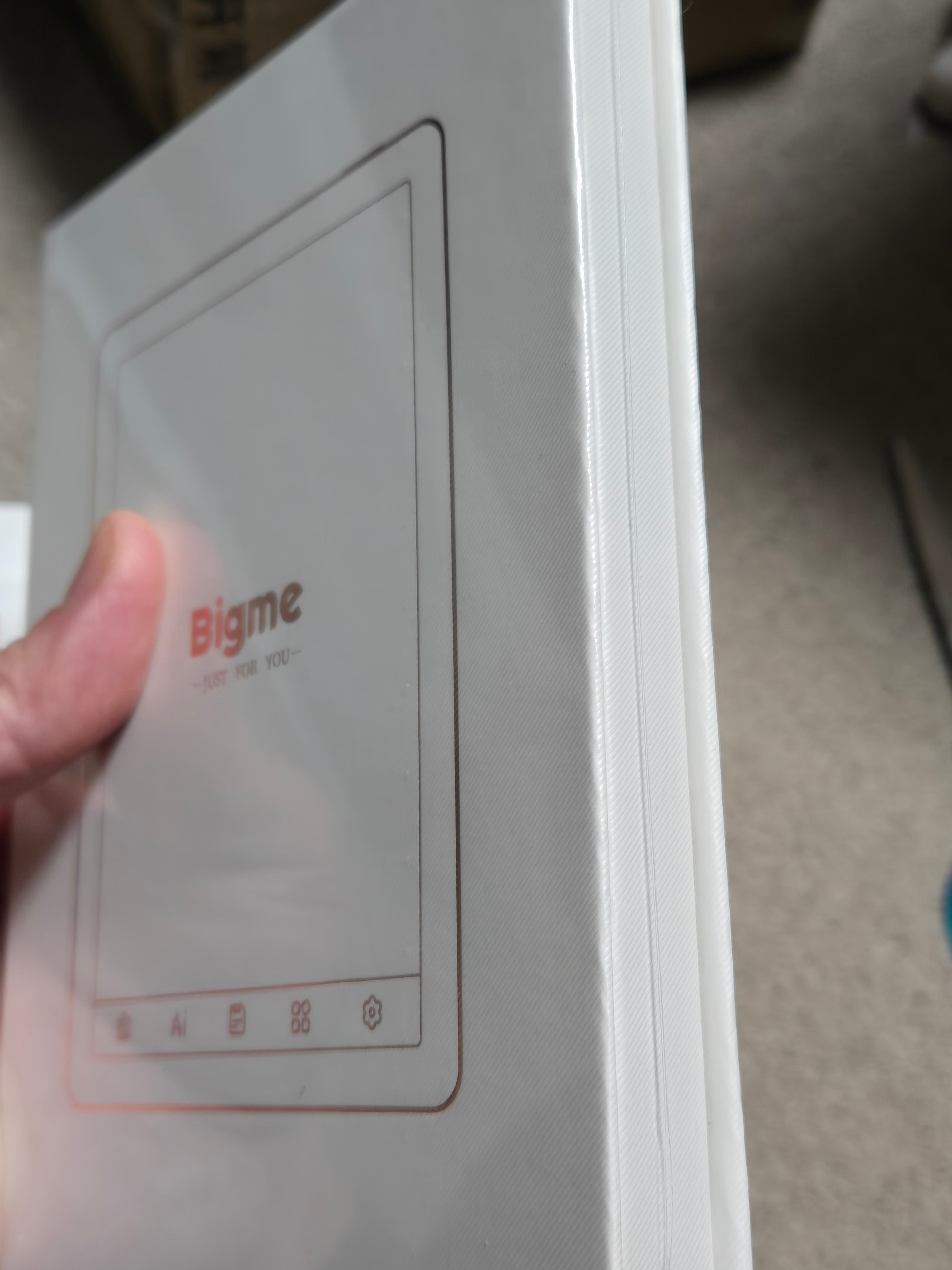 Bigme B6開封｜ようちゃん(たなよう)