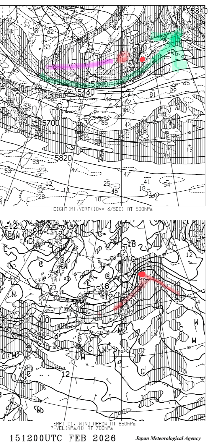 気象 2026年2月16日短期予報解説資料の勉強｜みんと