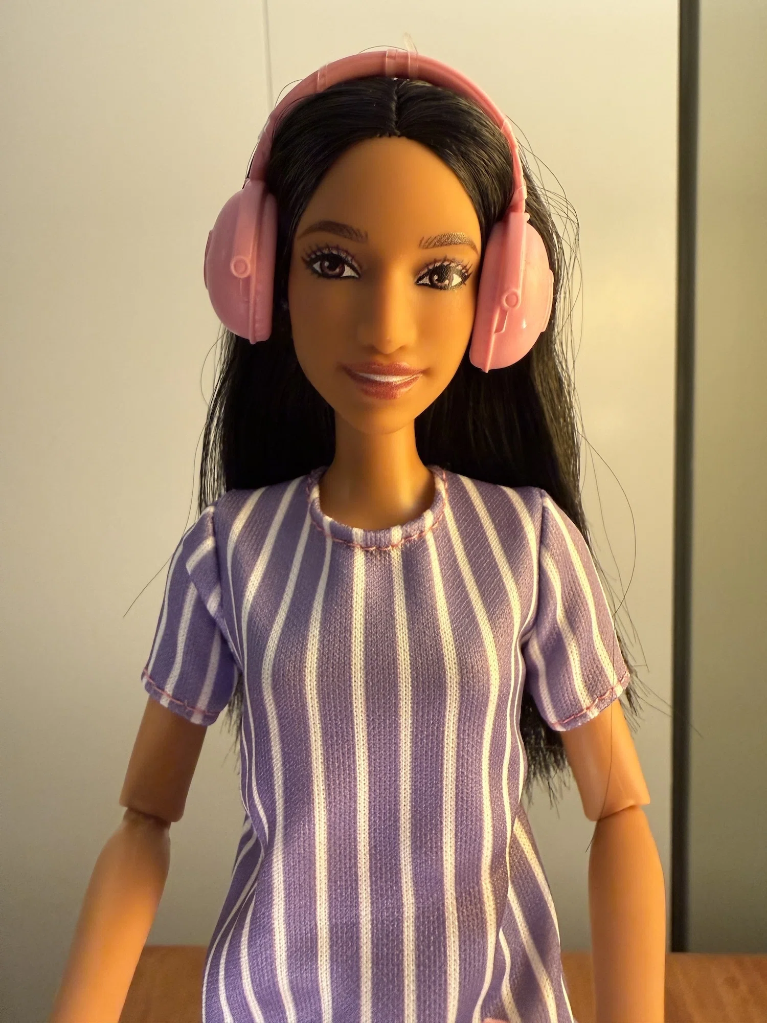 新品。アメリカで購入、バービー人形。姉妹で遊園地2012年。かわいい