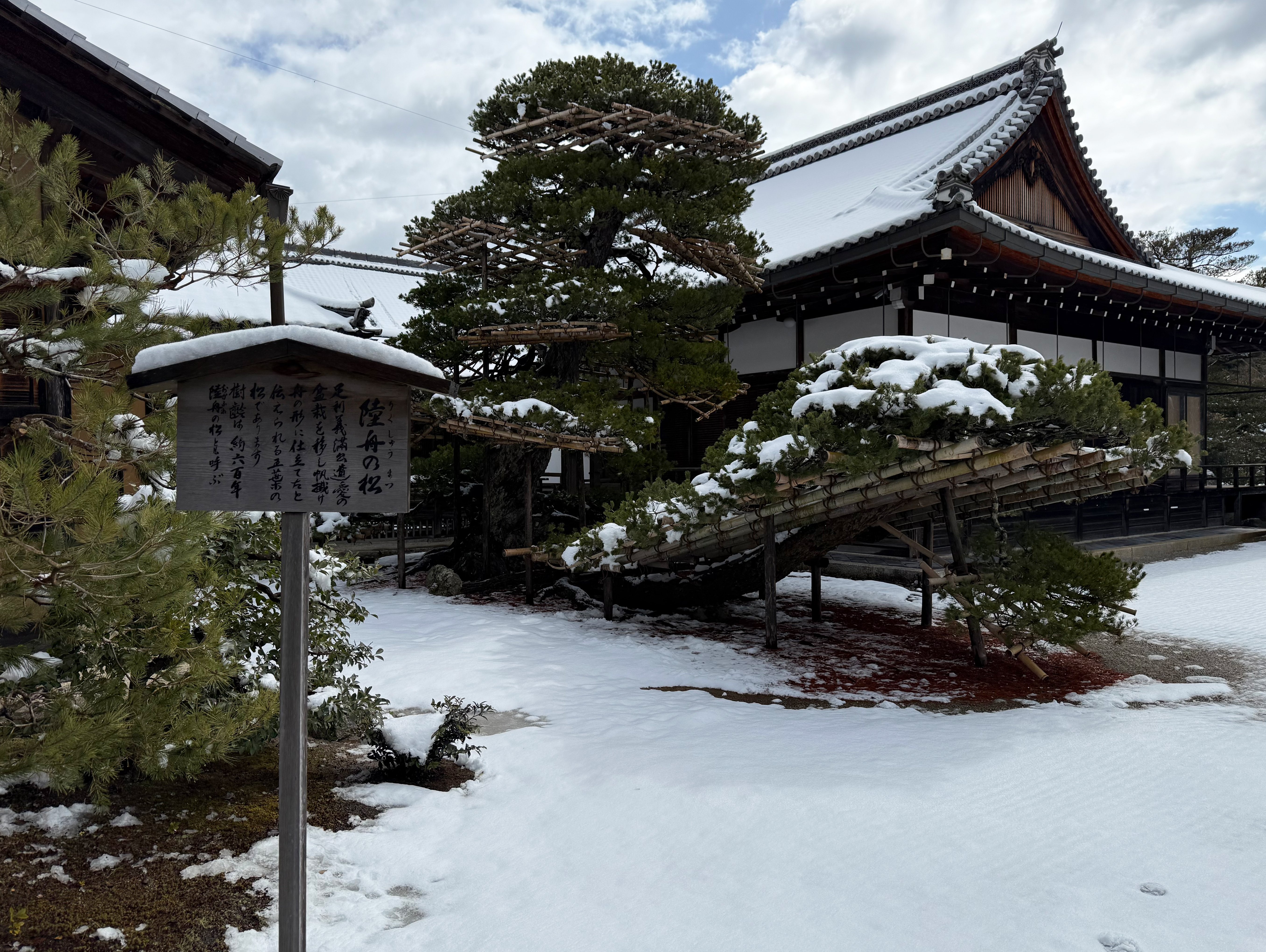 雪の金閣寺｜おいもちゃん