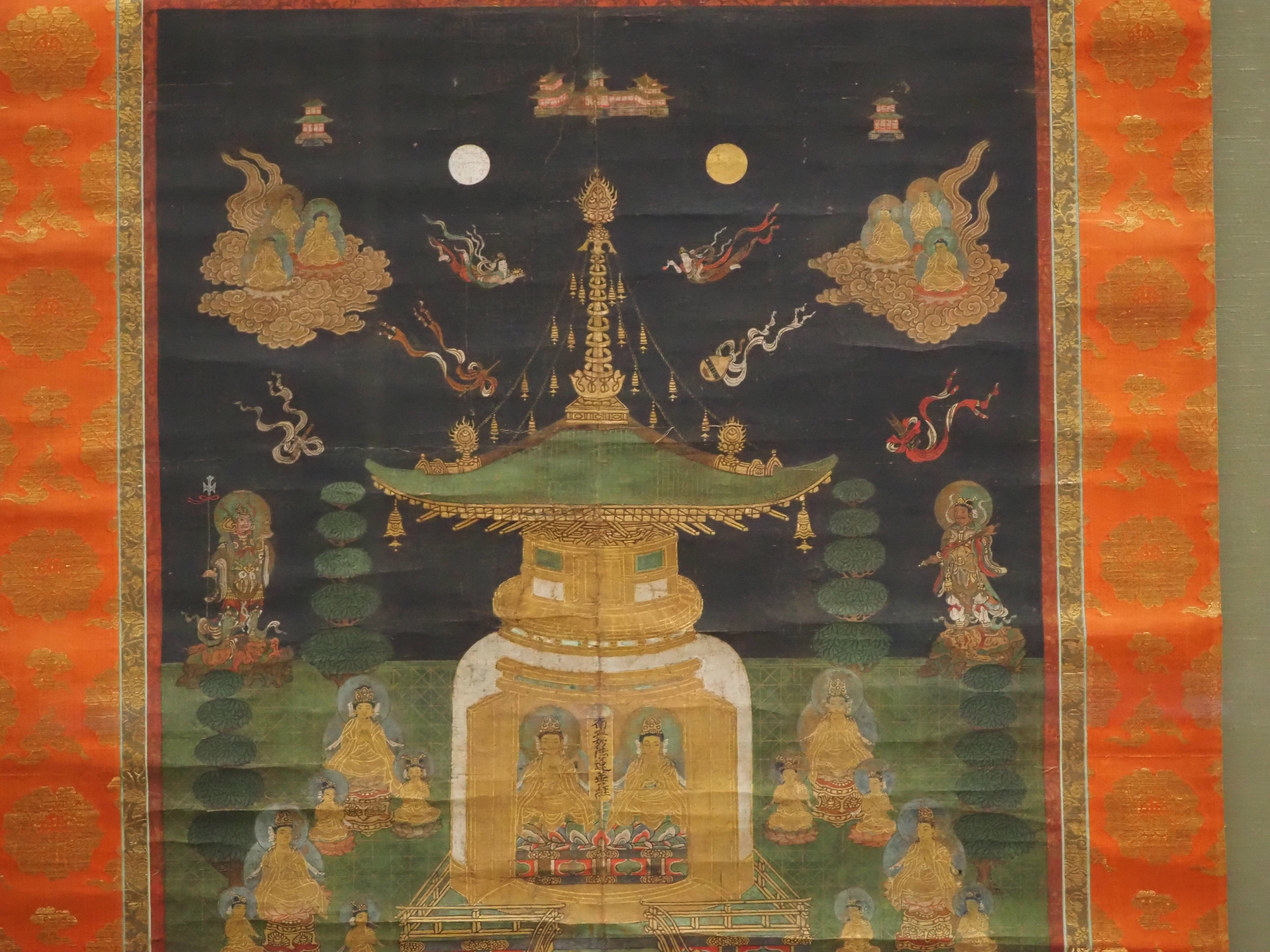 日蓮聖人の説いた言葉をイラストにした《宝塔絵曼荼羅》｜かわかわ