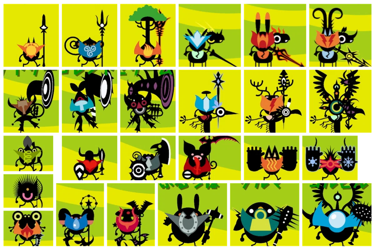 ヒーローマスク・こむポン全画像まとめ【パタポン2 ドンチャカ 