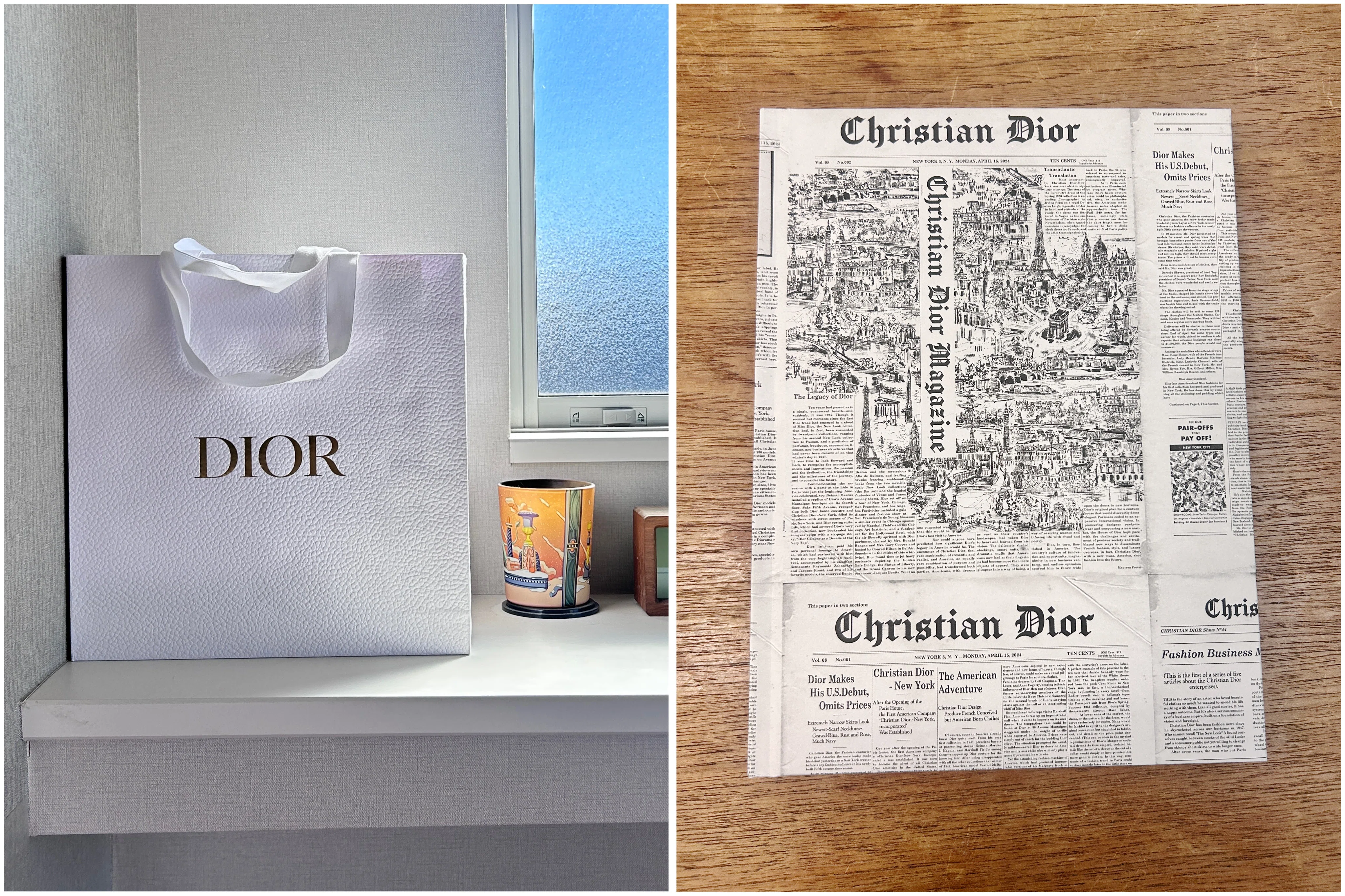 メモ】Diorの「ニュースペーパー」が気になる｜みどりの小さな図書室