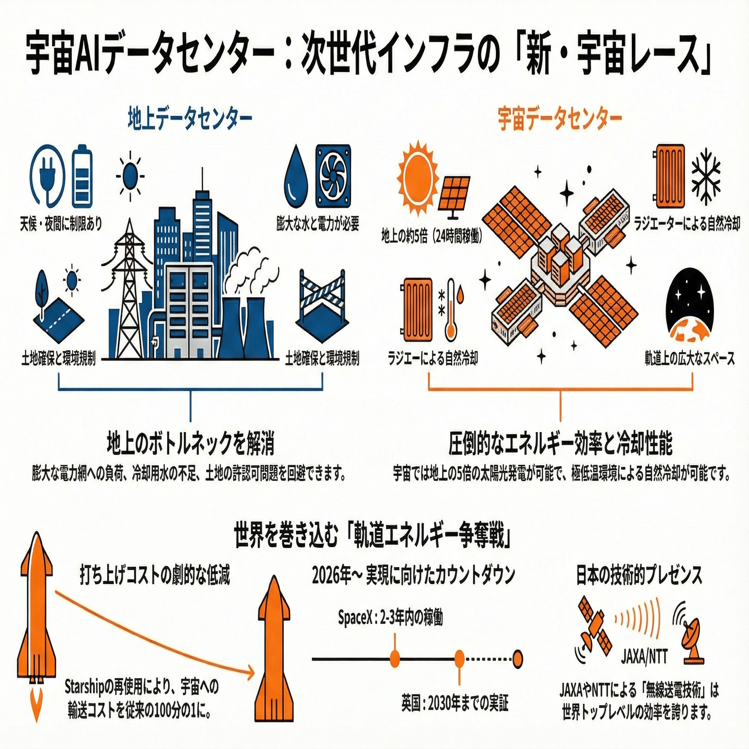 宇宙太陽光×AIデータセンター──「新・宇宙レース」の号砲が鳴った