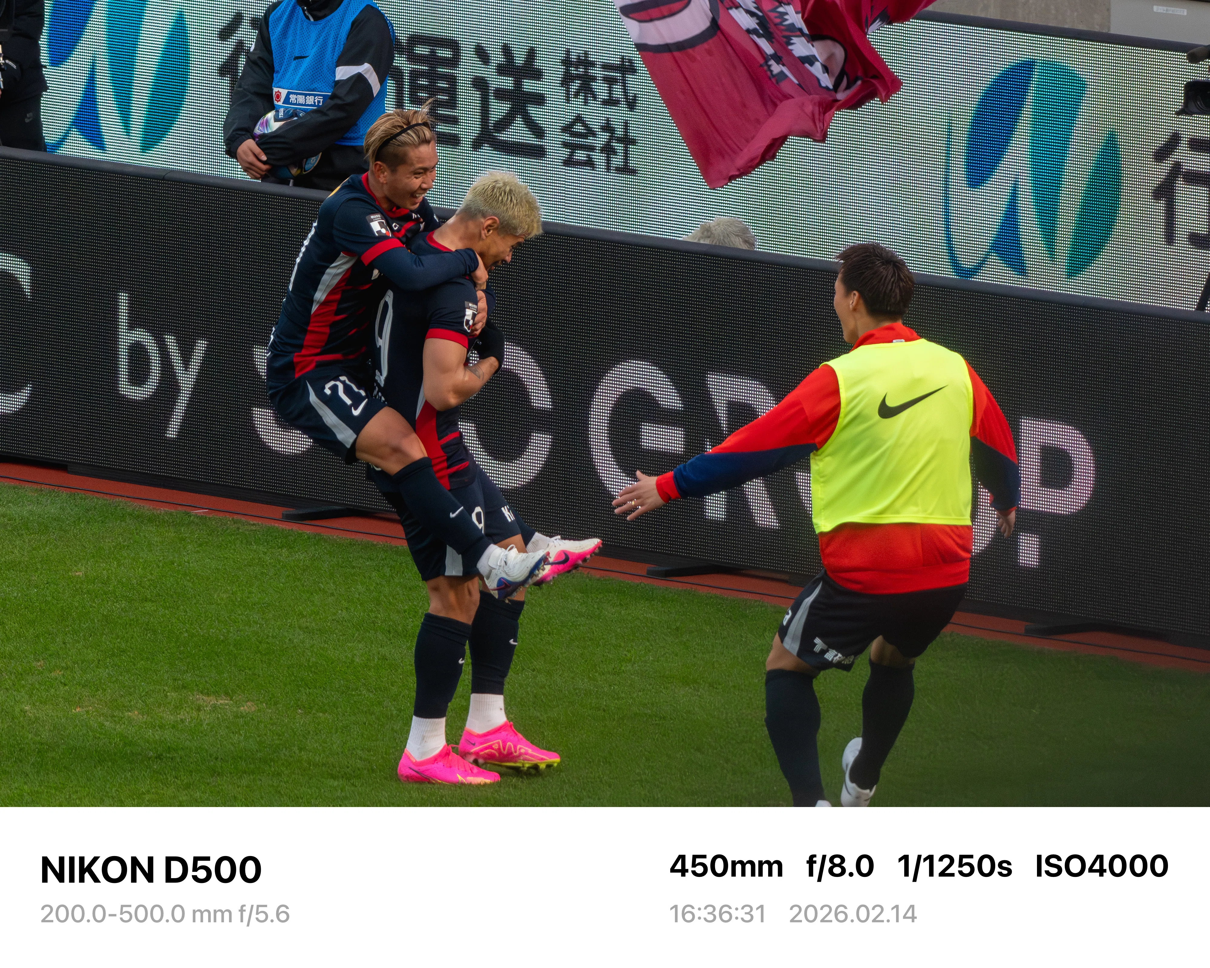 008 J1第2節 鹿島アントラーズ ゴールの歓喜 | 写真で残したい | 一週