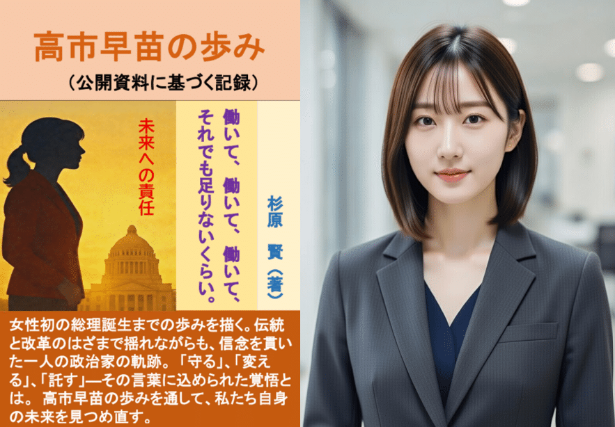 急報 ⁉【働いて、働いて、働いて】 【高市早苗の歩み―未来への責任