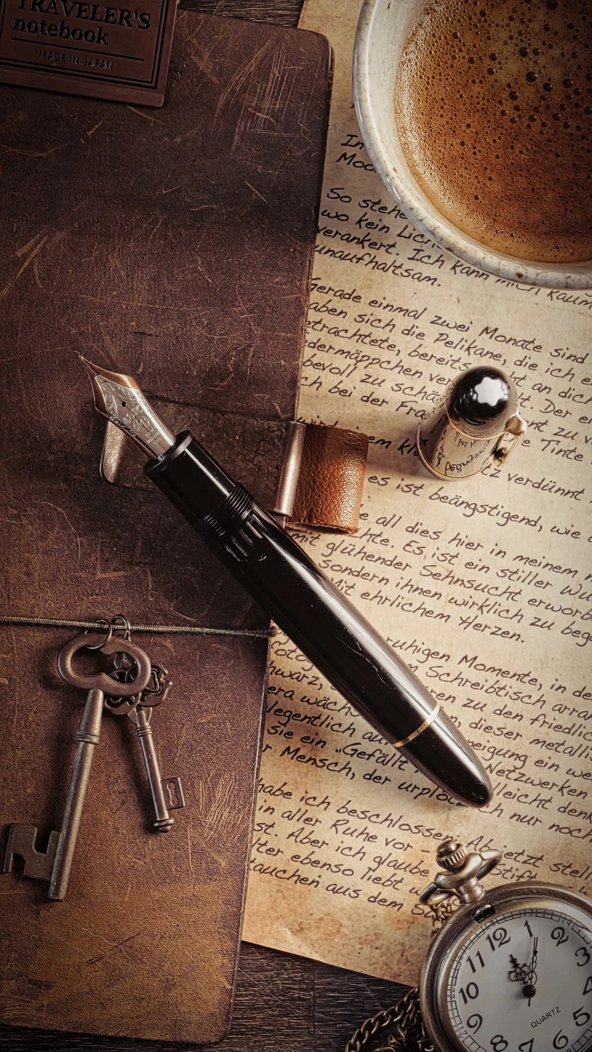 夜の静寂に自己陶酔へと誘う白帯：Montblanc Meisterstück 149｜Hideo