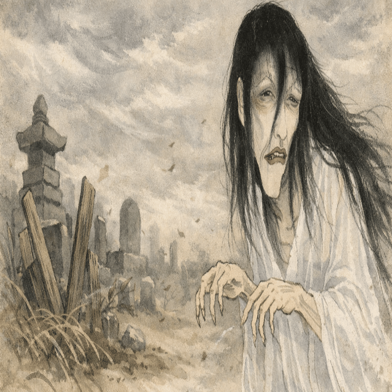 お化けの【ひゅ～どろどろ】の起源｜妖怪さん