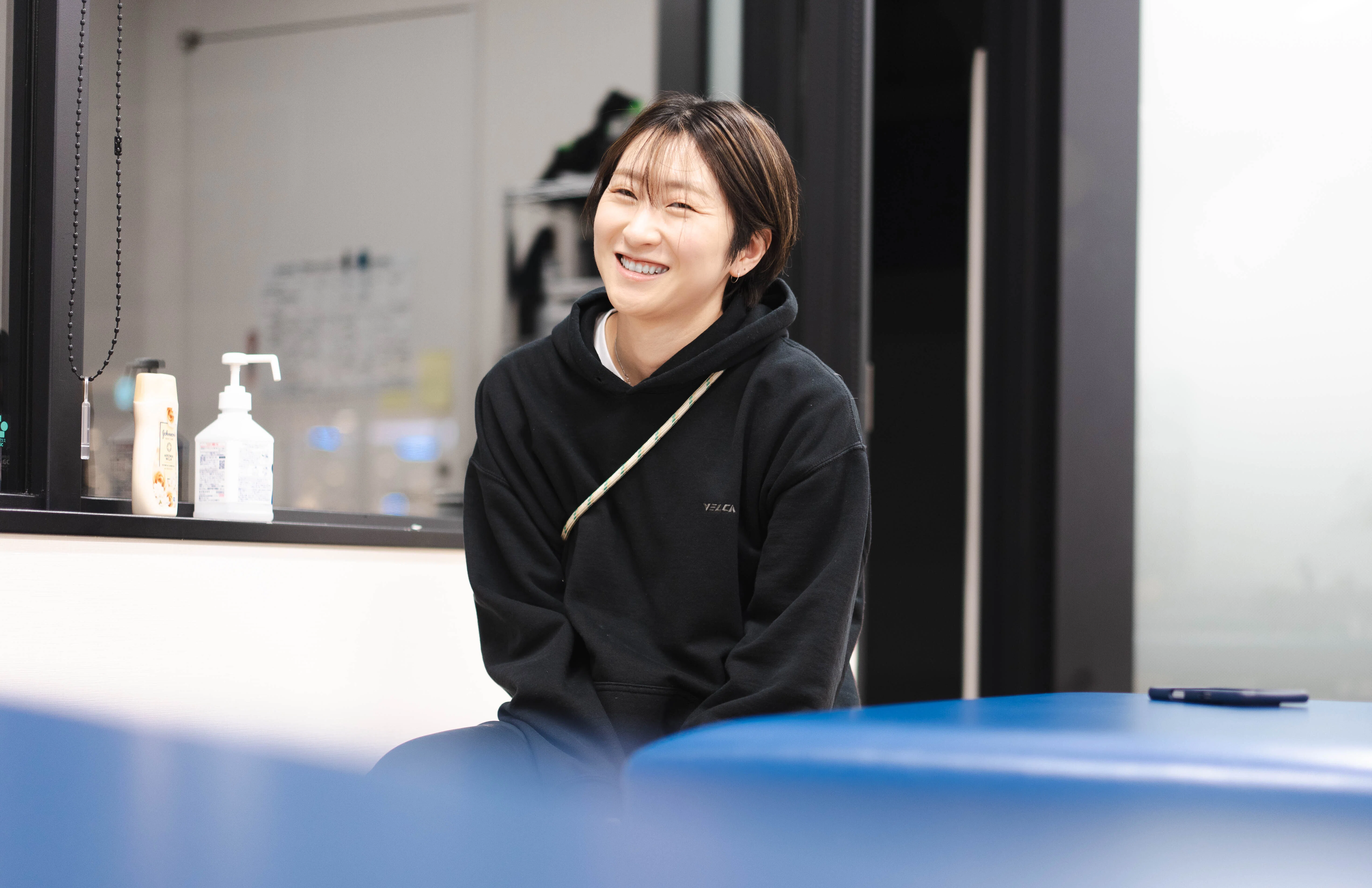 ケアルームは「オープンドア」で 野原陽子アスレティックトレーナーの