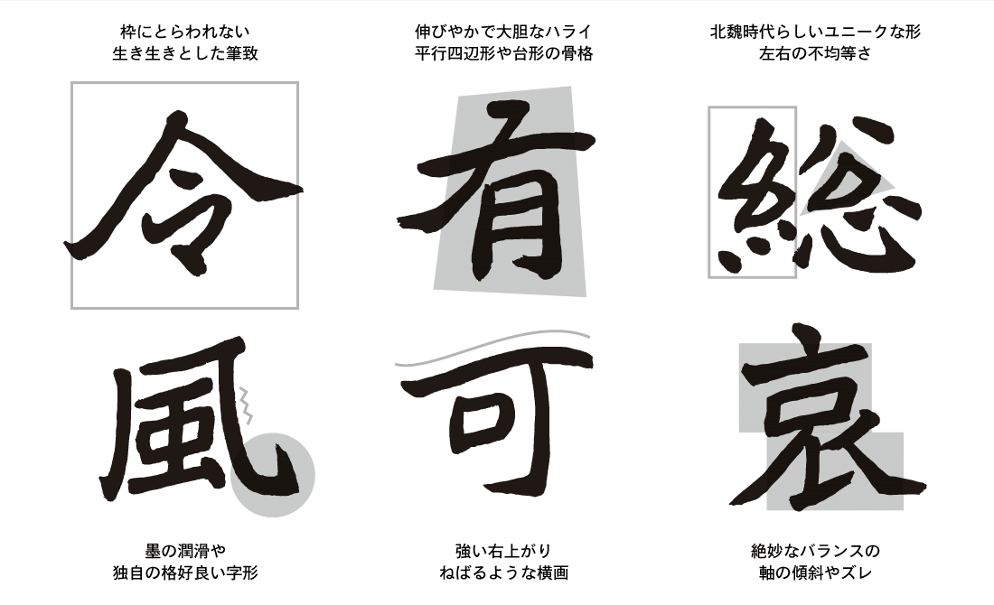 手書き風書体】会社の本棚で、1500年前の鼓動を見つけた話【鄭道昭