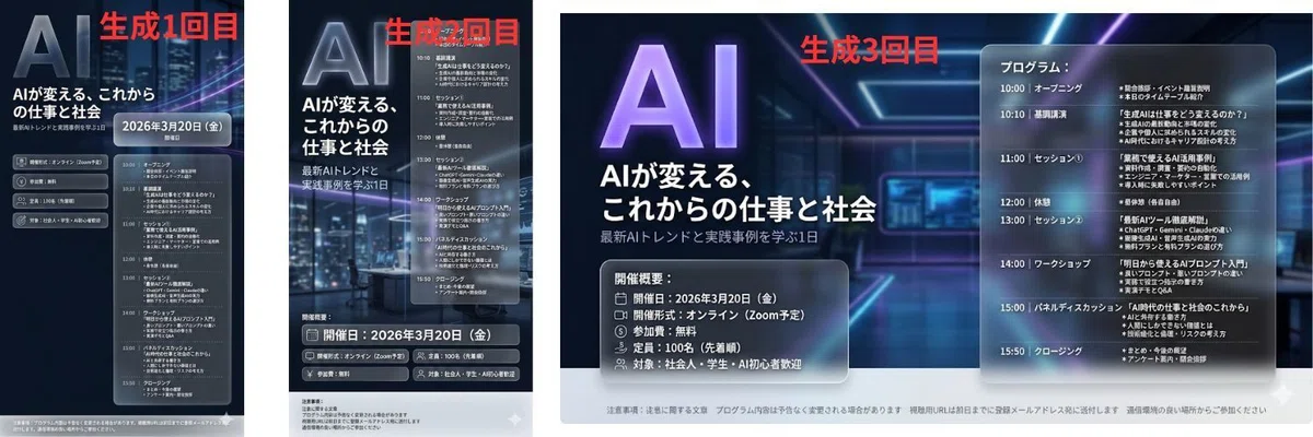 デザインにブレがなくなった