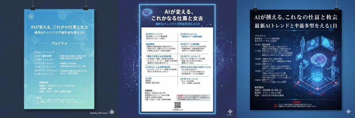 高速モードで生成すると、文字化けが多い