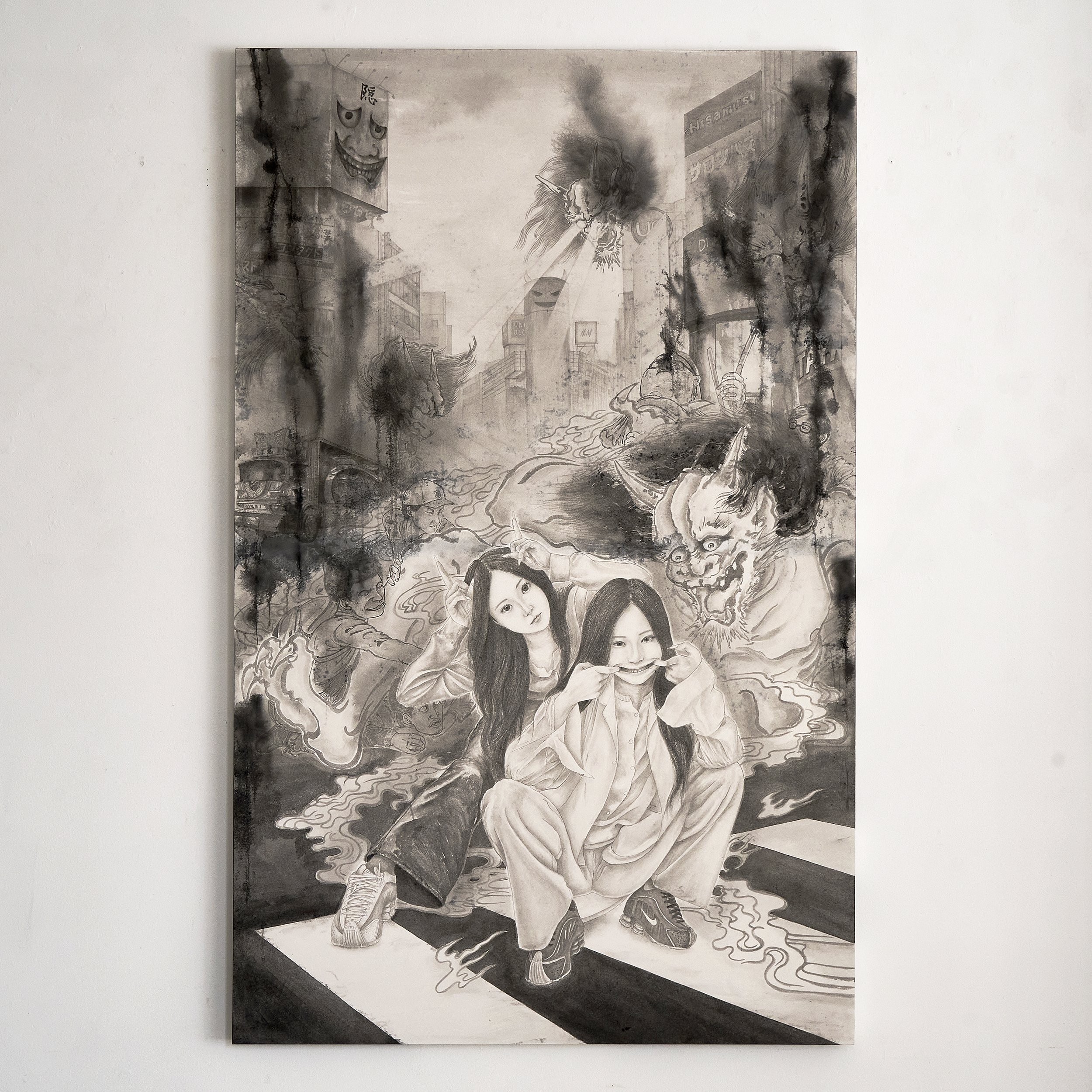 画家・髙橋良 展『鬼』 / 作家インタビュー｜白白庵