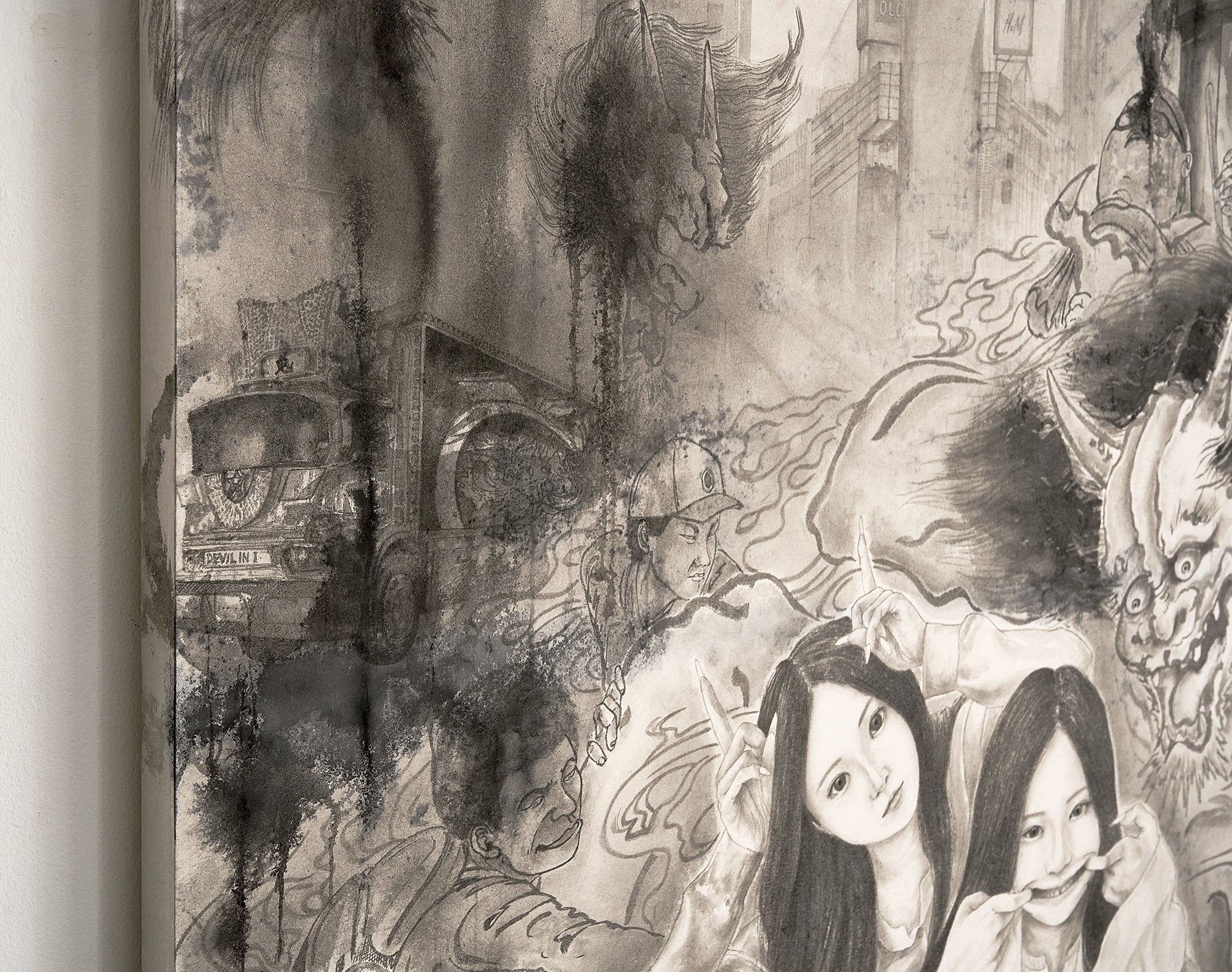 画家・髙橋良 展『鬼』 / 作家インタビュー｜白白庵