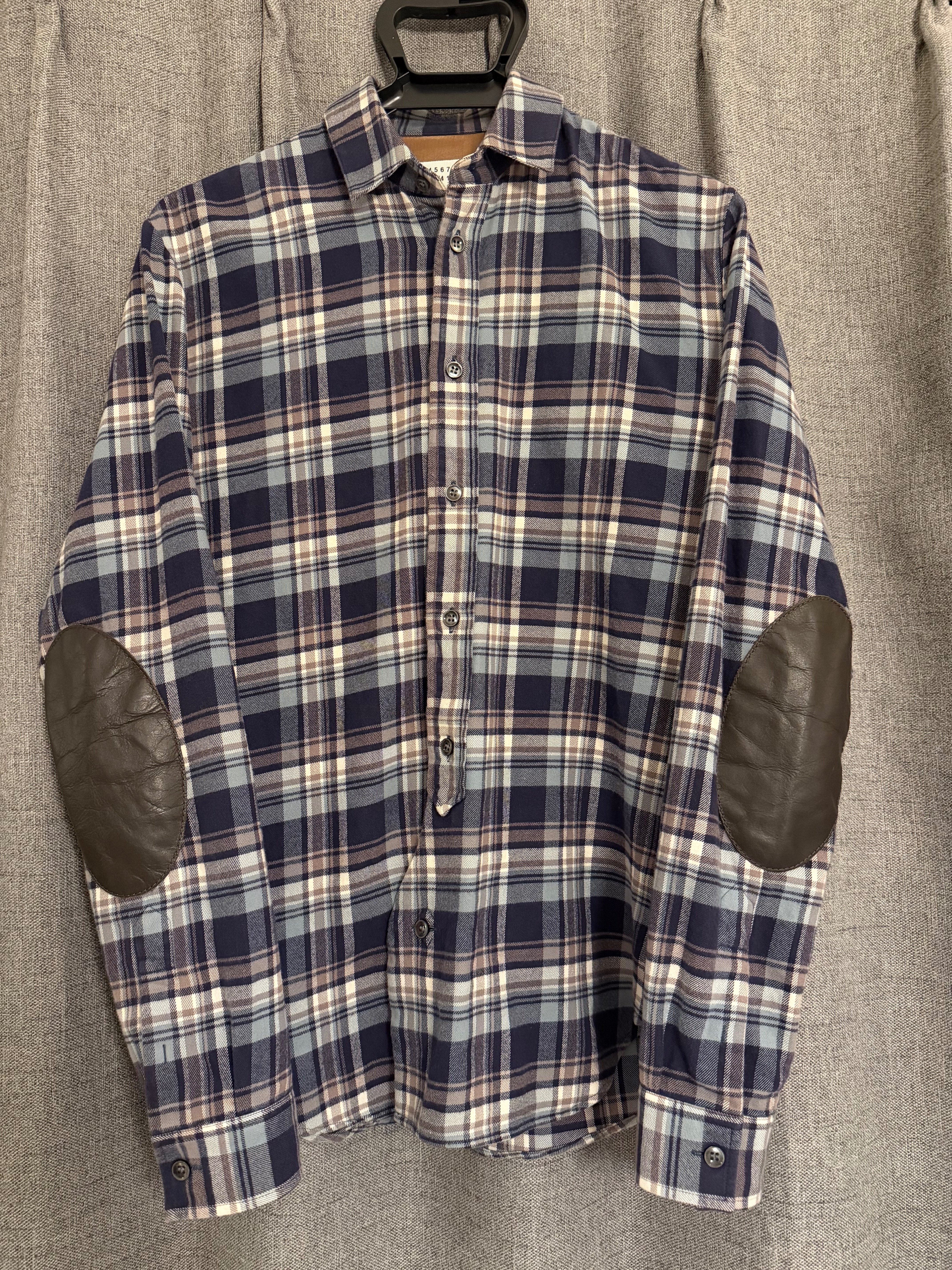 16SS Maison Margiela 10 エルボーパッチネルシャツ｜YUKI