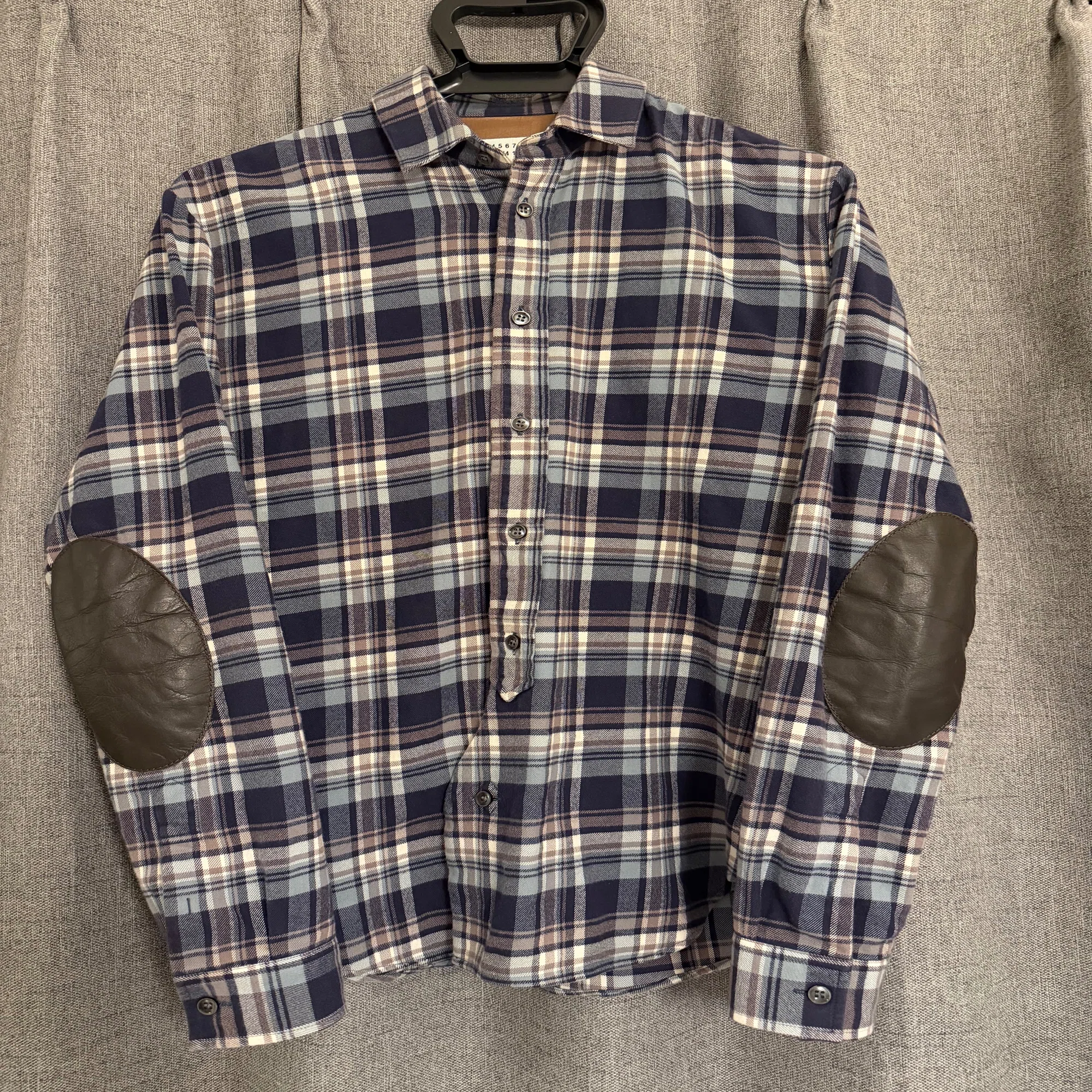 16SS Maison Margiela 10 エルボーパッチネルシャツ｜YUKI