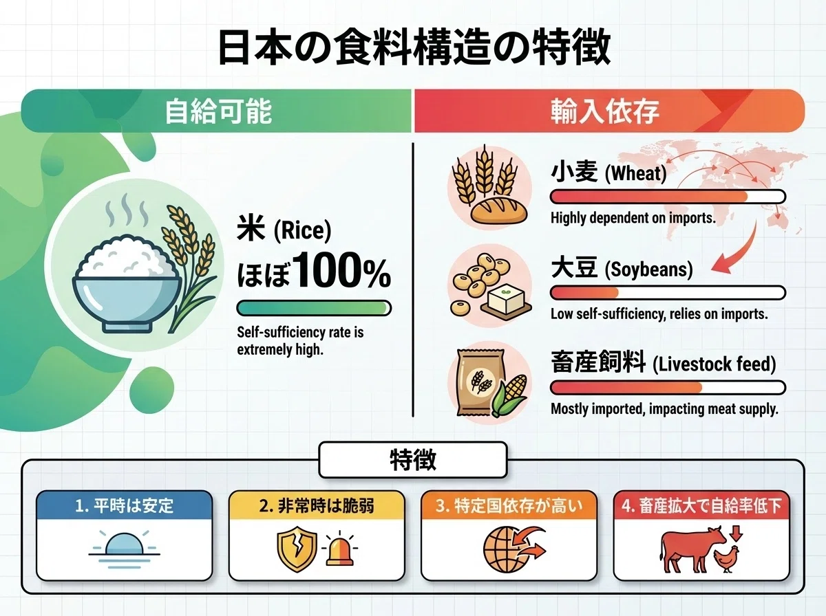 【農業・食料問題】第2回 日本の食料自給率は今どうなっている？カロリーベースと国際比較から現状を読む｜ならざき🏳️‍🌈教員のセカンドキャリアと ...