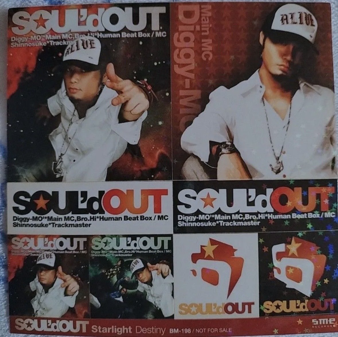 SOUL'd OUT 歴代ステッカー・シール｜こたりゅー
