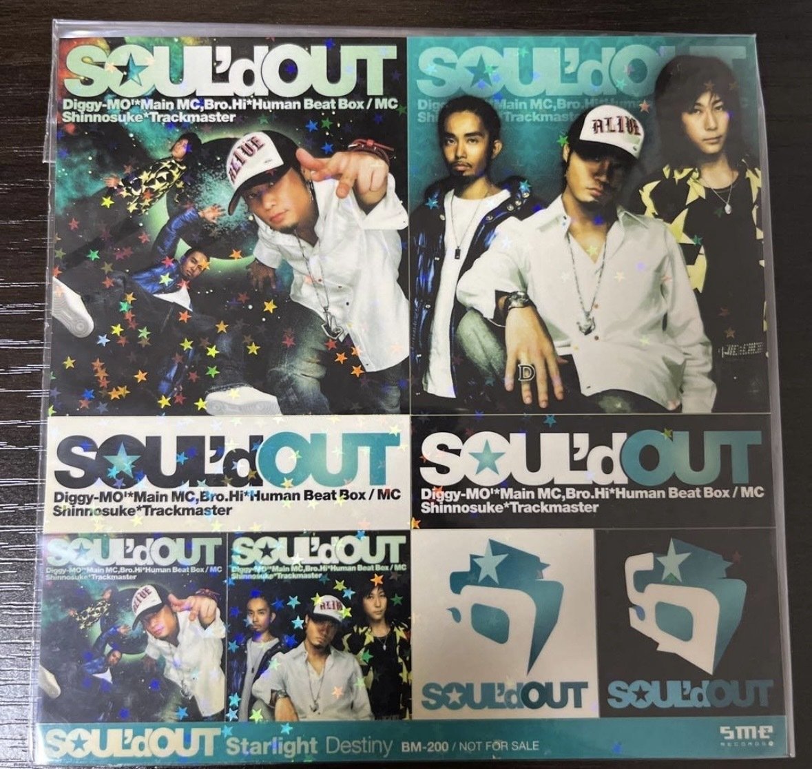 SOUL′d OUT ステッカー等　diggy-mo‘ SOUL'd OUT 歴代ステッカー・シール｜こたりゅー