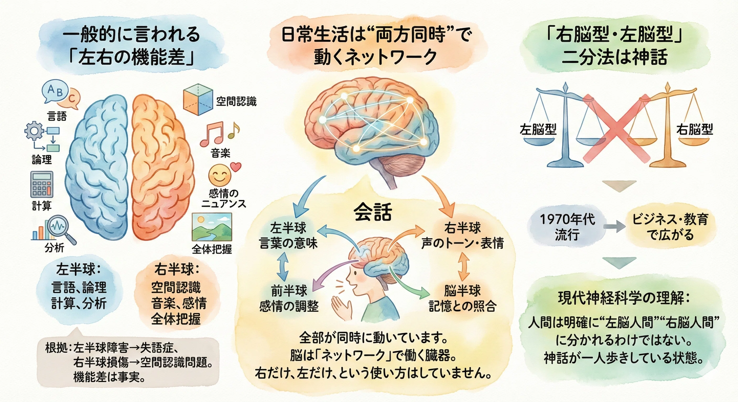 左脳 派 と は