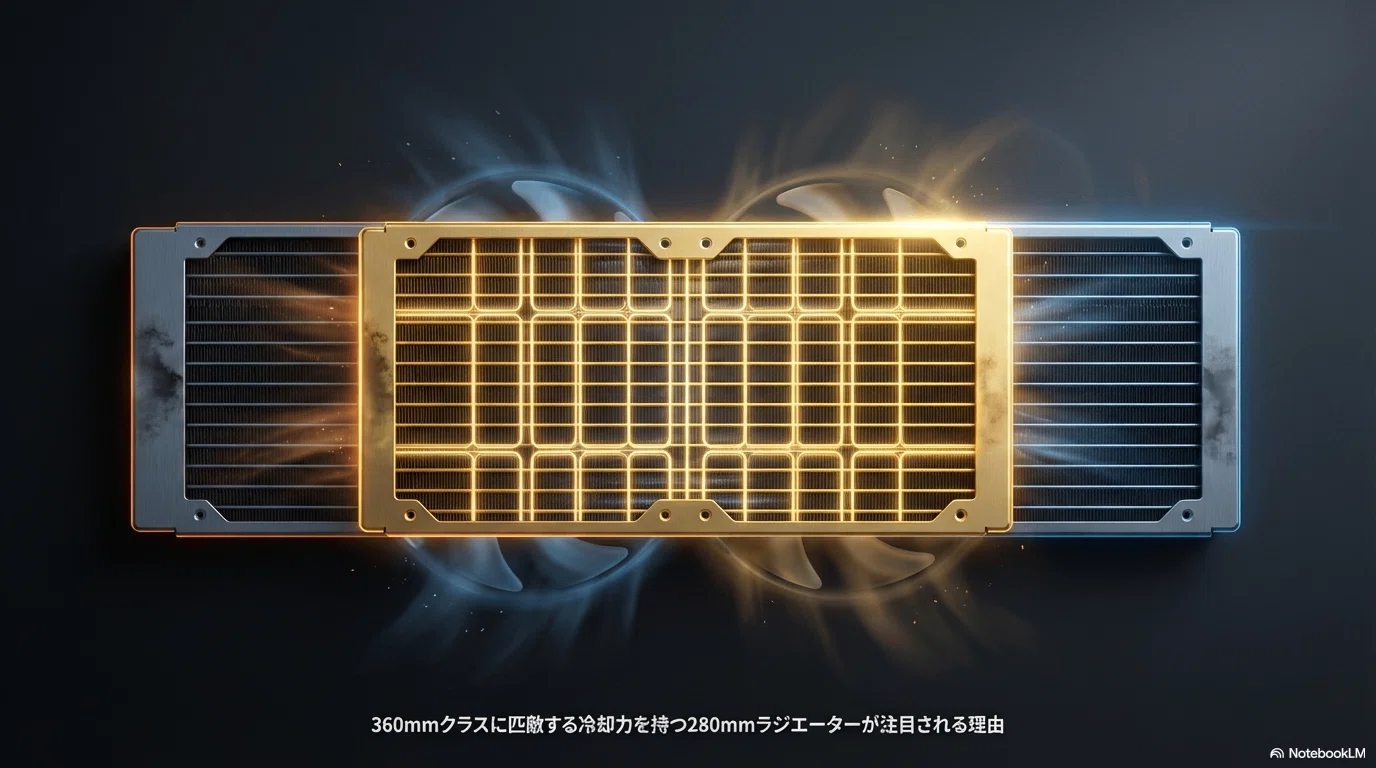 簡易水冷の240mmと360mmを比較して判明した最新CPUを冷やすための最適