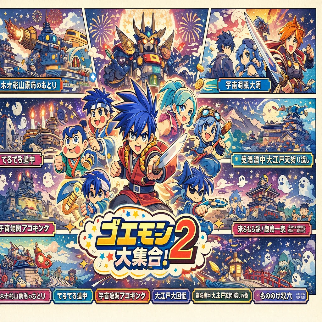 ゴエモン 新世代襲名！2」を予想する（AI考察）&「ゴエモン大集合2