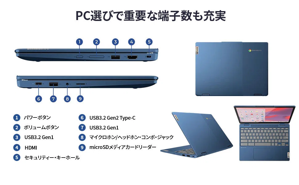 IdeaPad Flex 3i Gen8レビュー!どんな人におすすめ?【ノートパソコン IdeaPad Flex 3i Gen8レビュー!どんな人におすすめ?【ノートパソコン