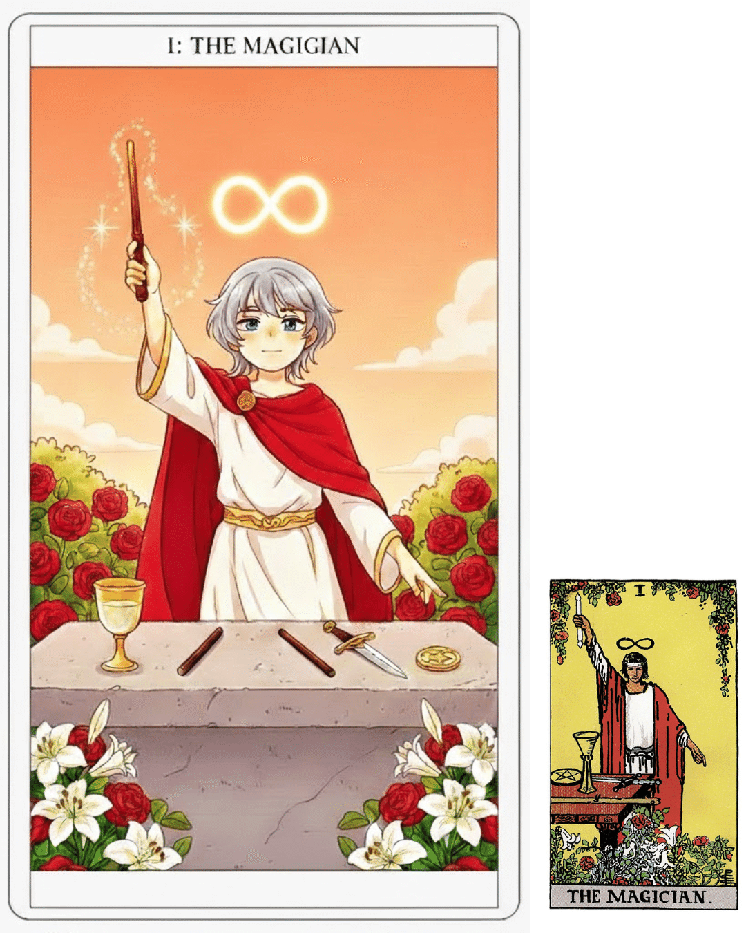 Ⅰ:魔術師】特別な才能がなくても大丈夫。あなたの手の中にあるもので