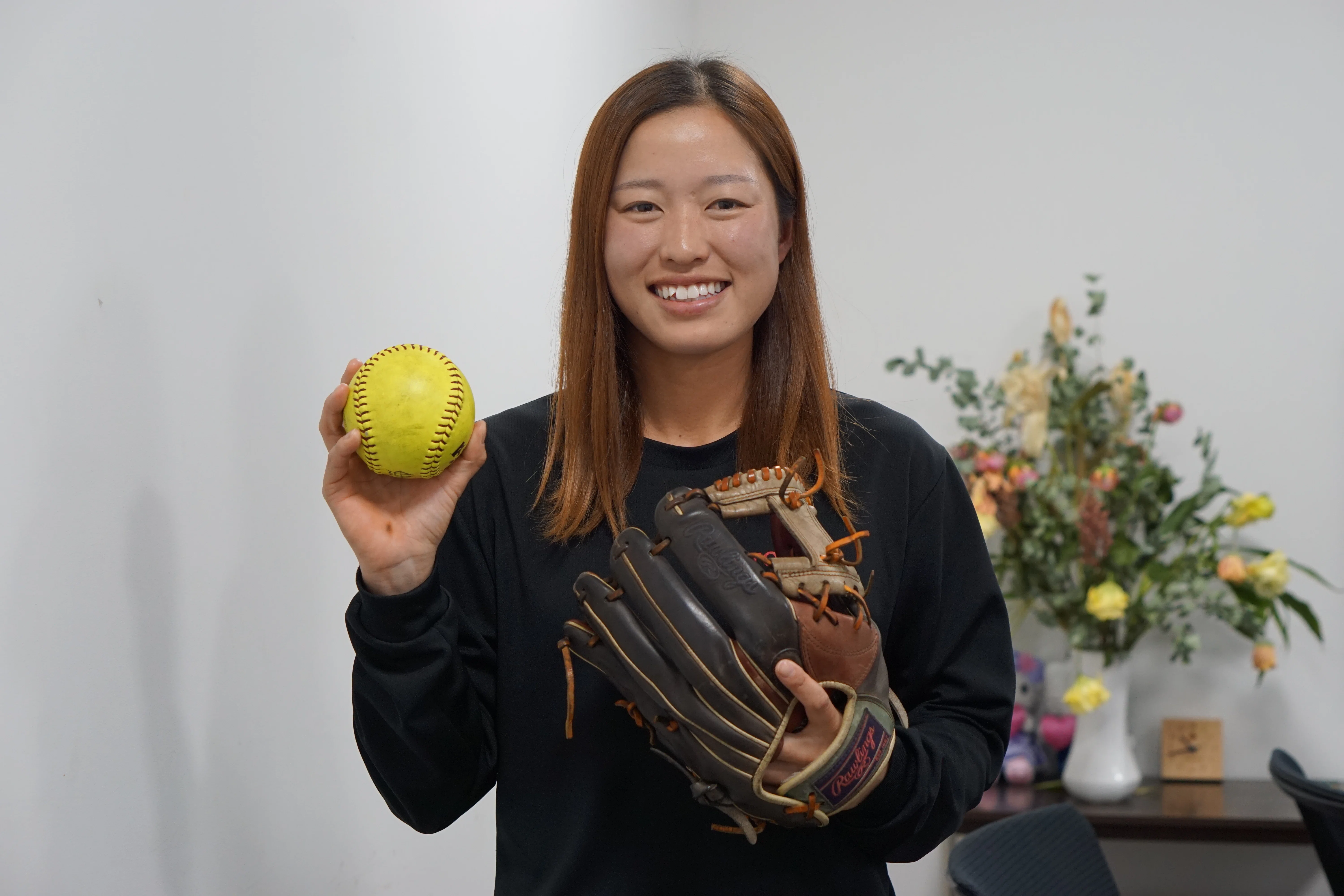 女子ソフトボール】トヨタレッドテリアーズ舟阪育枝選手にインタビュー