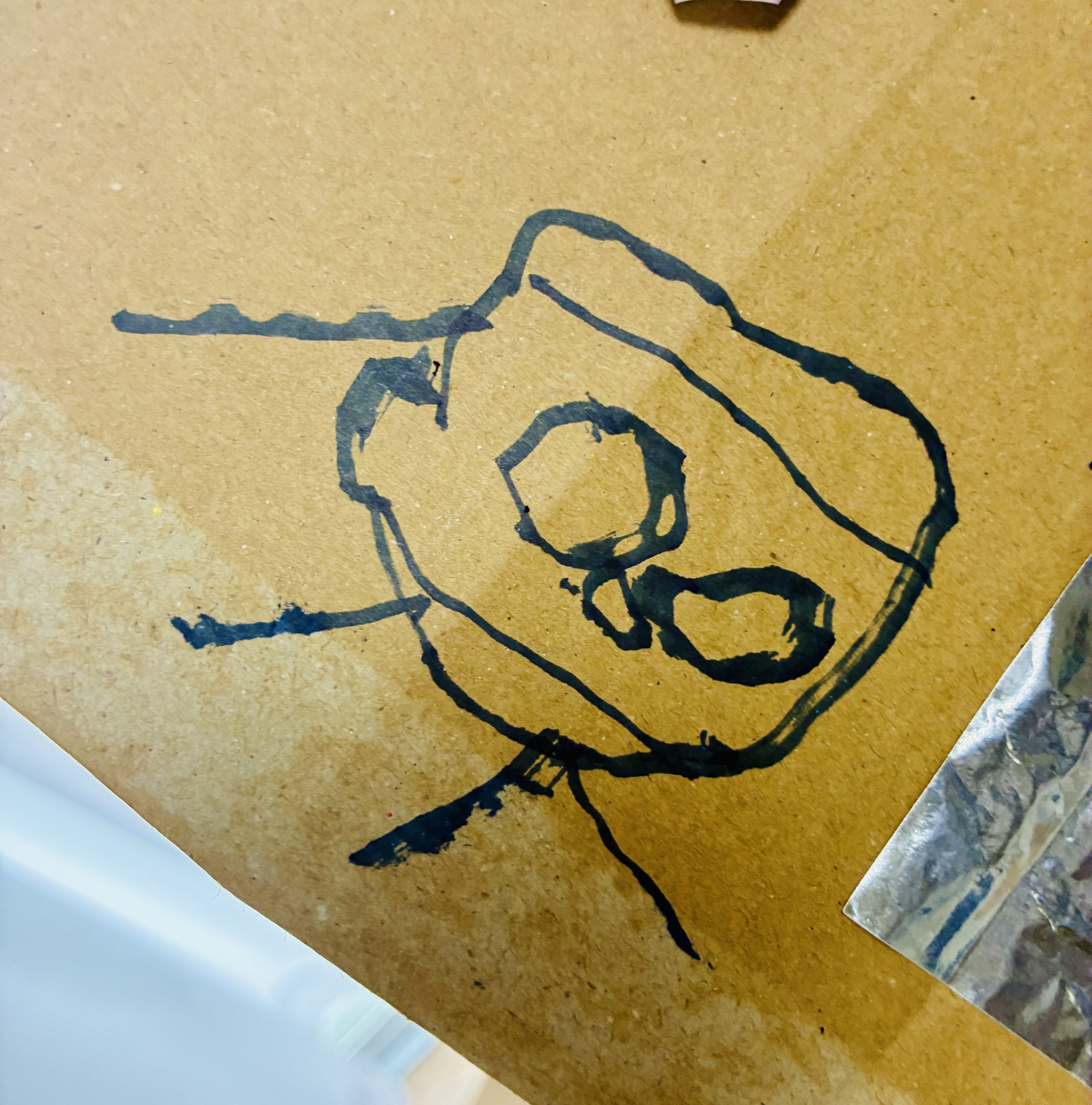 我が家の画伯（3さい）の絵を見てください🎨｜ぴかる