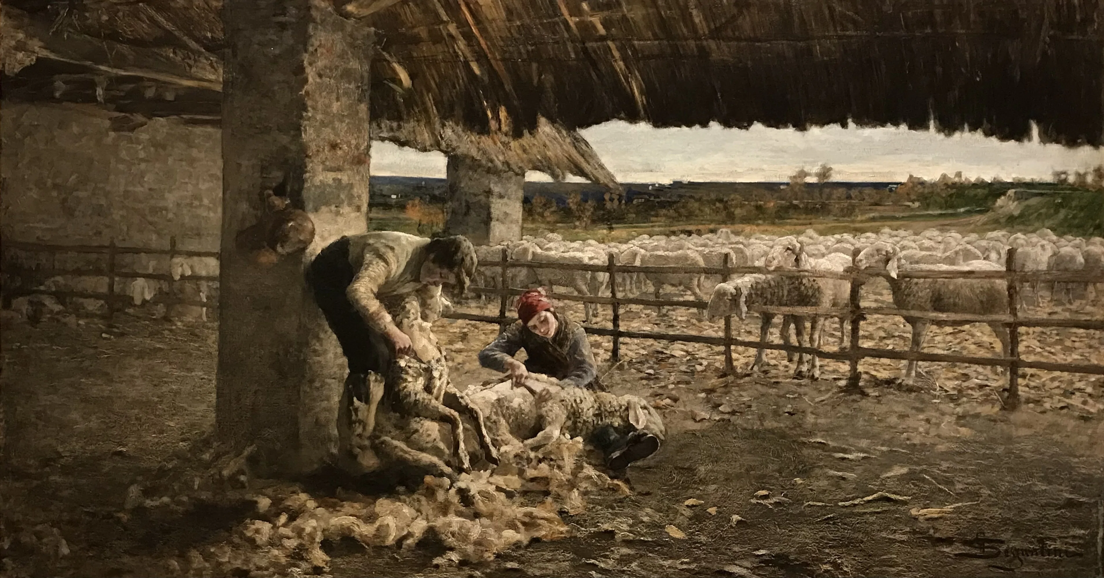 ジョヴァンニ・セガンティーニ｜Giovanni Segantini｜はりねずみ