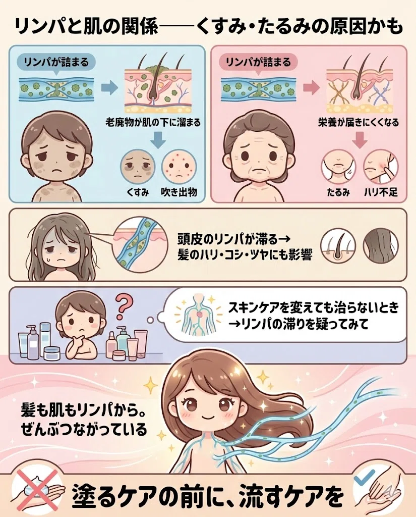  リンパ マッサージ 免疫 むくみ デトックス 健康 体