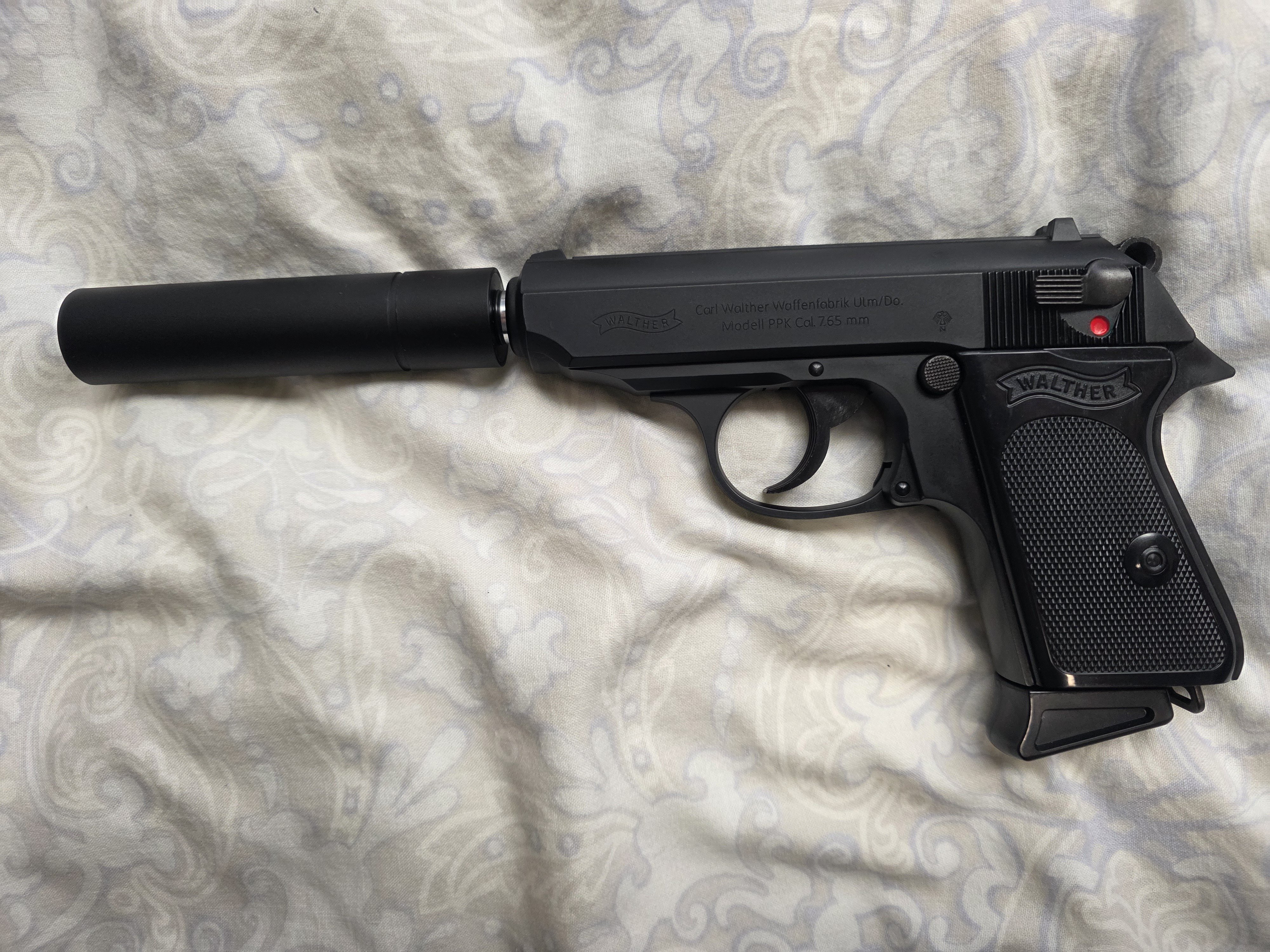 マルゼンのワルサーPPKブラックモデル・｜クラウス春行 公式用