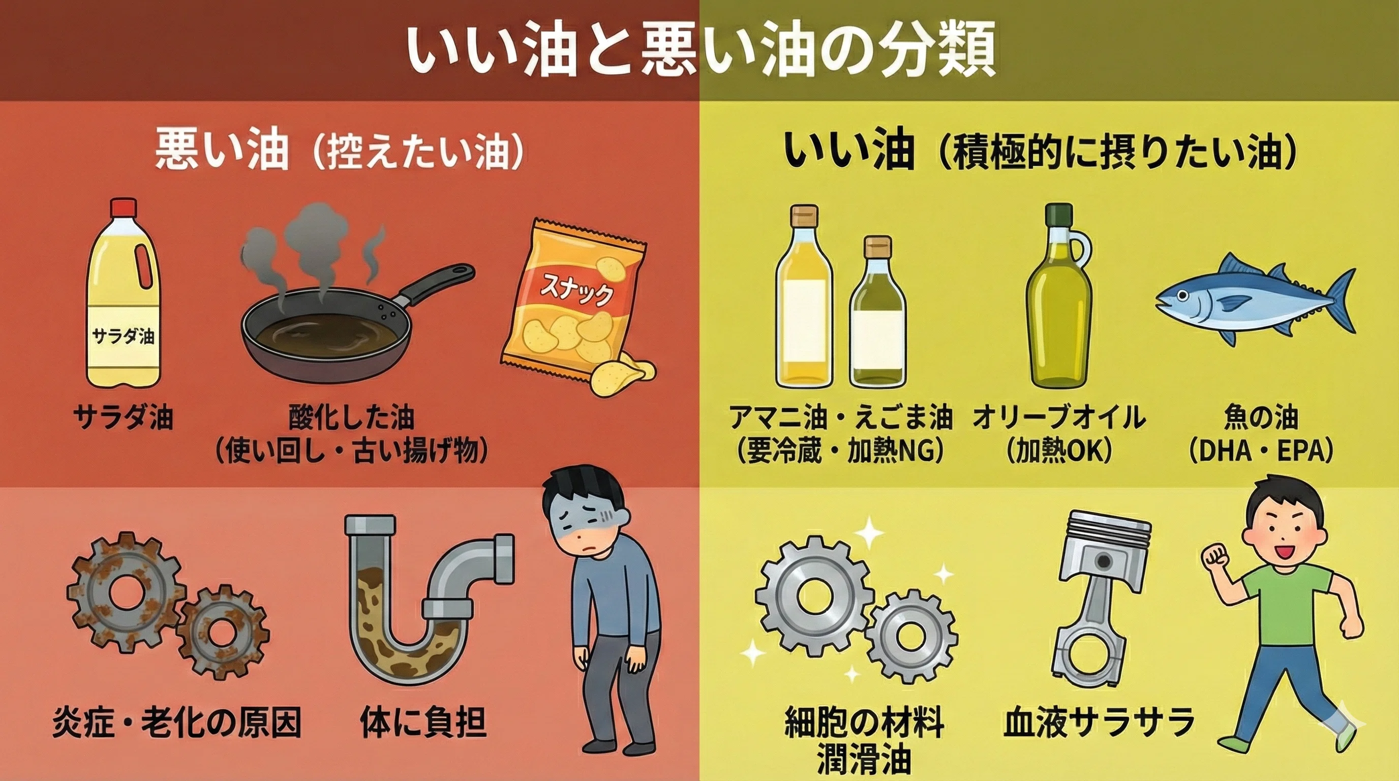 サラダ油 体 に 悪い