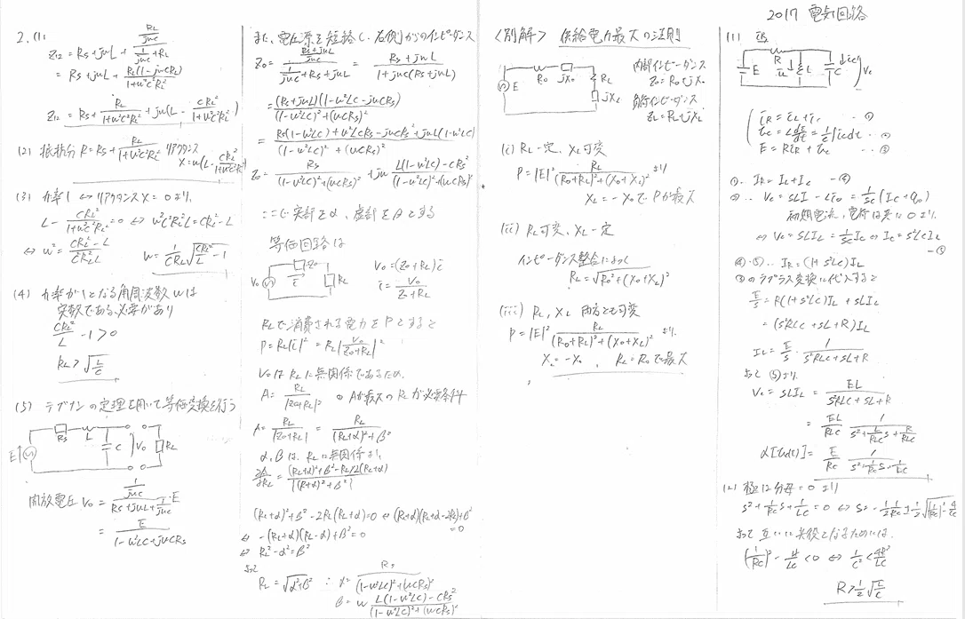 東工大院試】工学院 電気電子系 過去問解答・解説 13年分（2013〜2025
