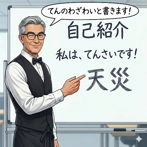 私は、てんさいです！。から始まる自己紹介｜ヒデ爺